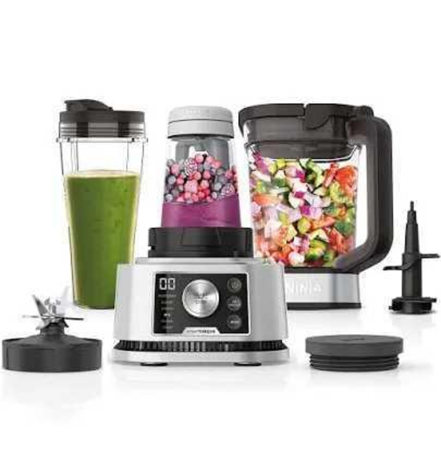 RRP £160 Boxed Ninja Foodi 3In1 Power Nutri Blender