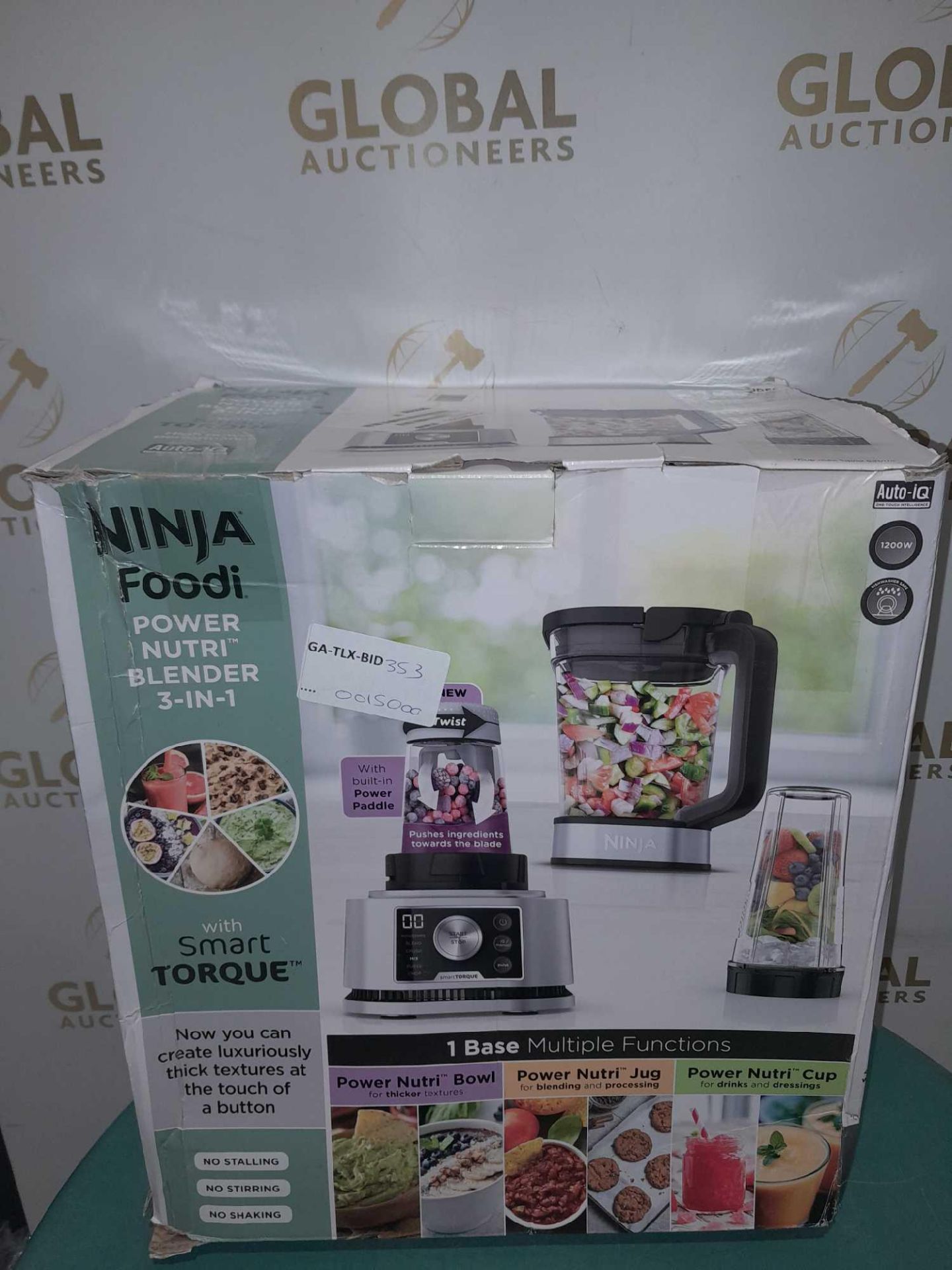 RRP £160 Boxed Ninja Foodi 3In1 Power Nutri Blender - Image 2 of 2