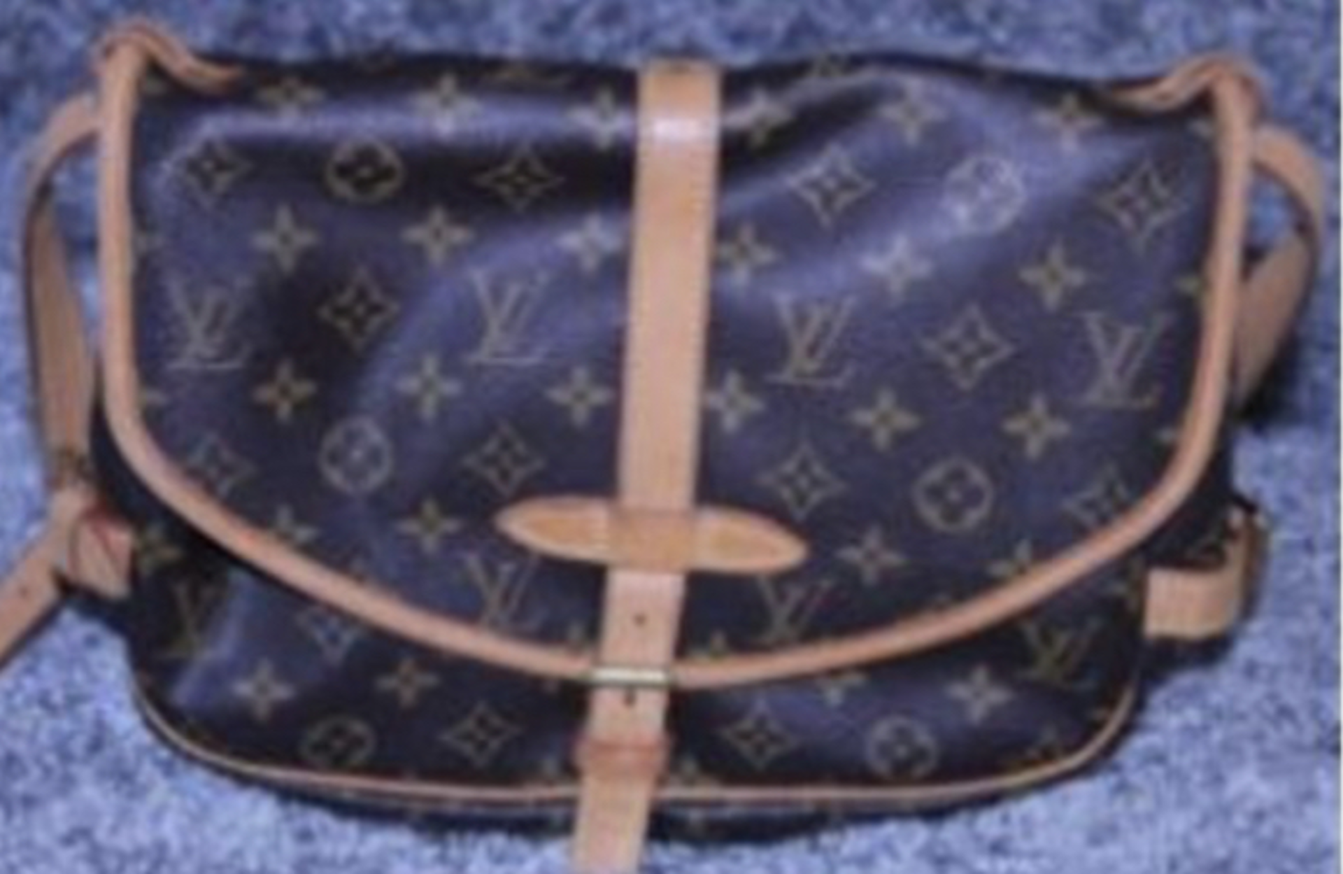 RRP £2000 Louis Vuitton Palermo Handbag, Brown Monogram Coated Canvas, Vachetta Handles,