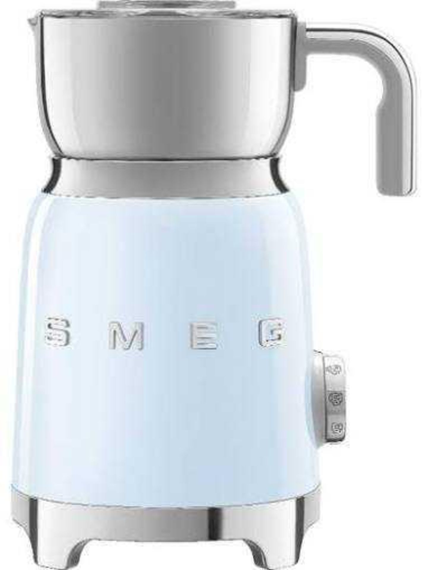 RRP £150 Boxed Smeg Mff01Cruk Cream Milk Frother