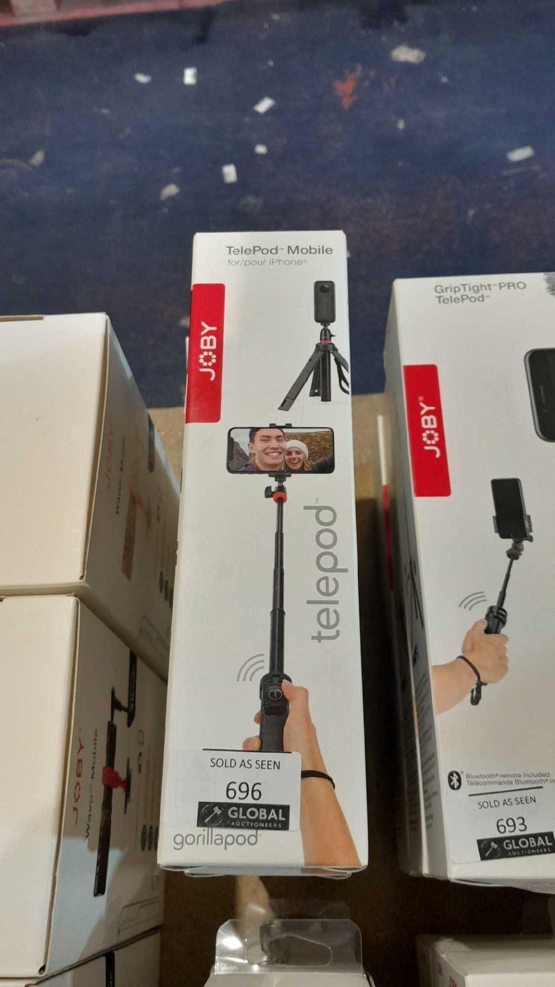 RRP £200 Lot To Contain 4 Boxed Joby Telepod Mobile Tripod Sticks - Image 2 of 2