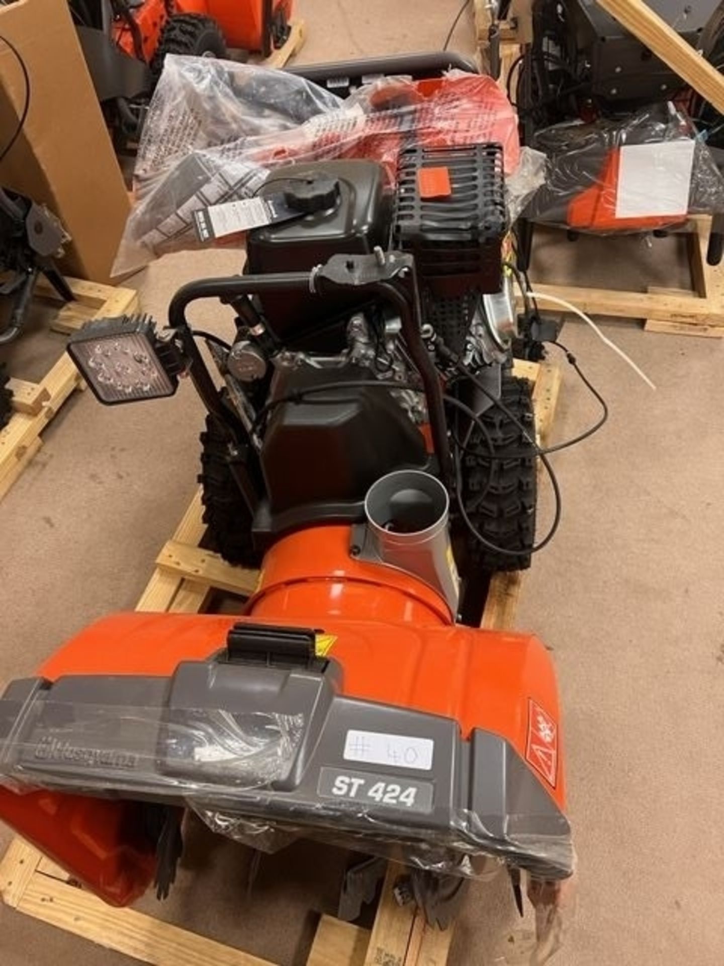 Husqvarna ST 424 Self Propelled Snow Blower - Approx. MSRP $2299 - Image 4 of 5