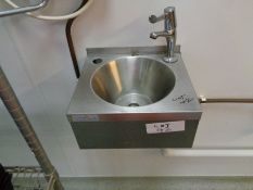 Stainless Steel hand wash station as lotted