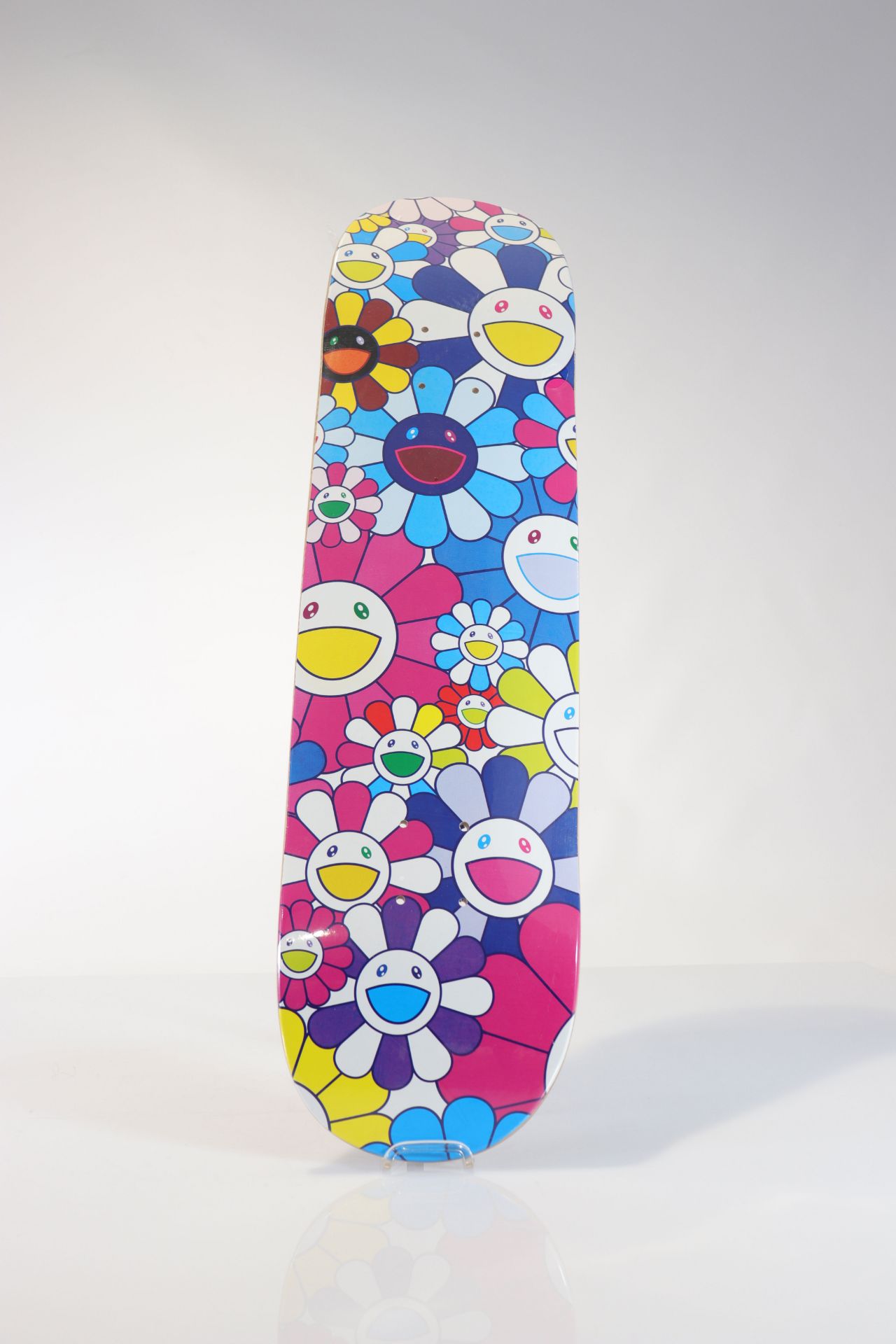 Takashi Murakami (after) - Multi Flower, 2019 Screenprint on skateboard decks Limited edition sold