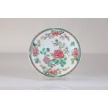 China 18th century famille rose plate