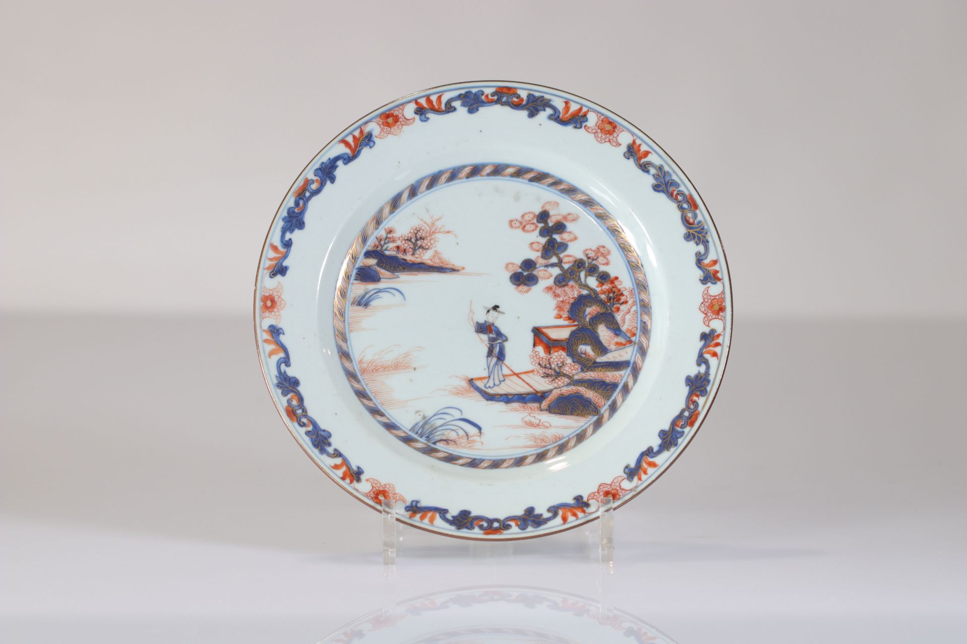 18th century porcelain plate