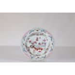 China 18th century famille rose plate