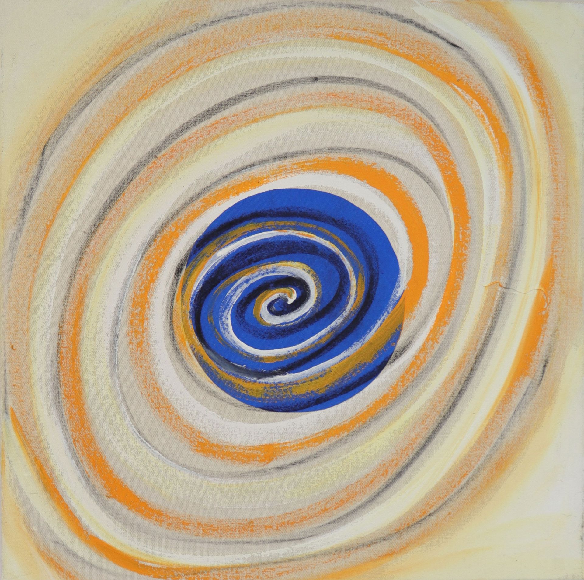 Terry FROST (1915-2003) Oil on canvas "spiral"