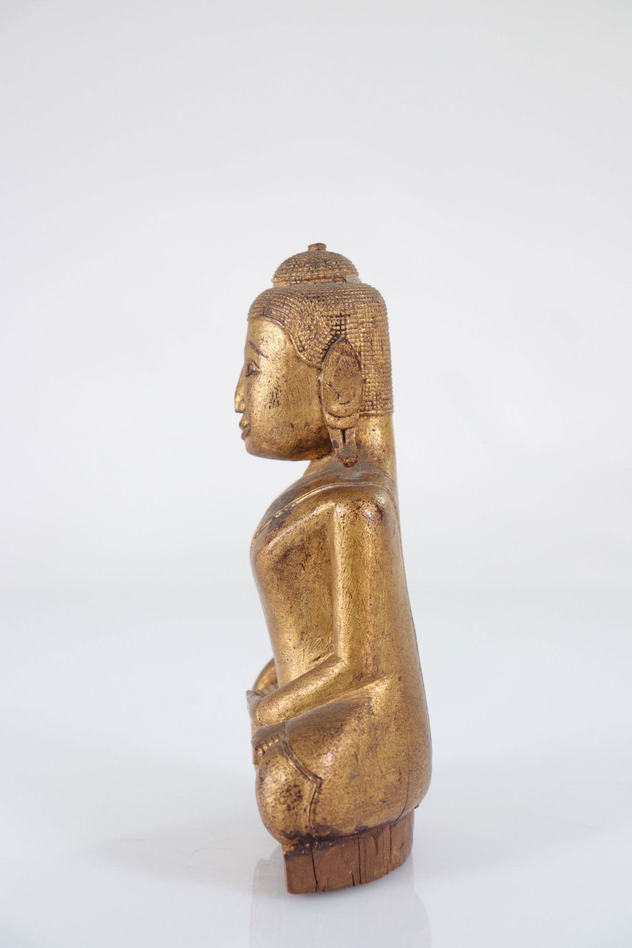 Thailand - wooden Buddha - 19th - Bild 3 aus 5