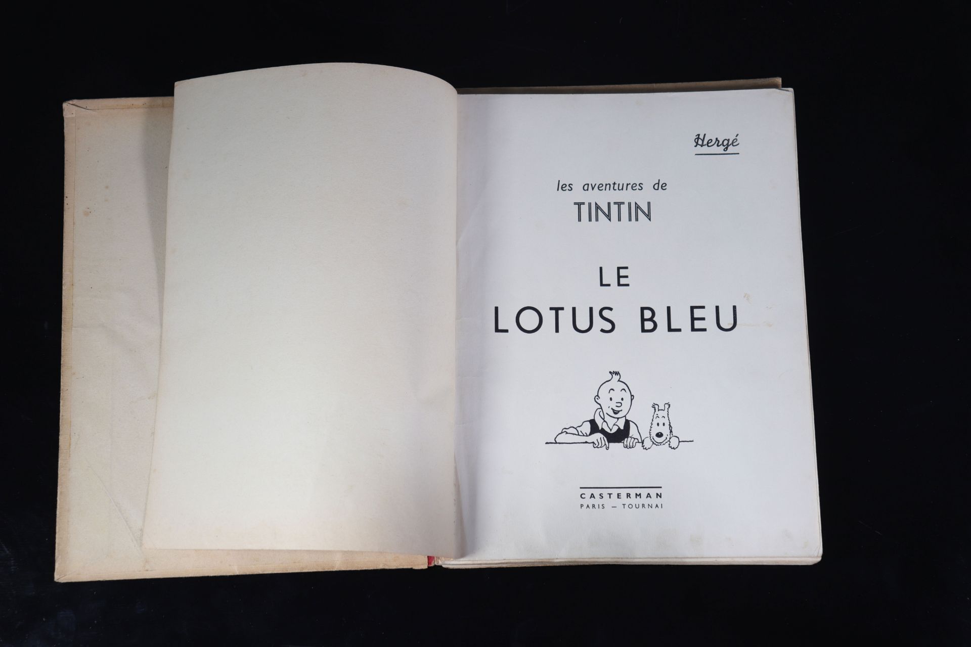 Tintin album from 1941 "The Blue Lotus" - Bild 3 aus 7