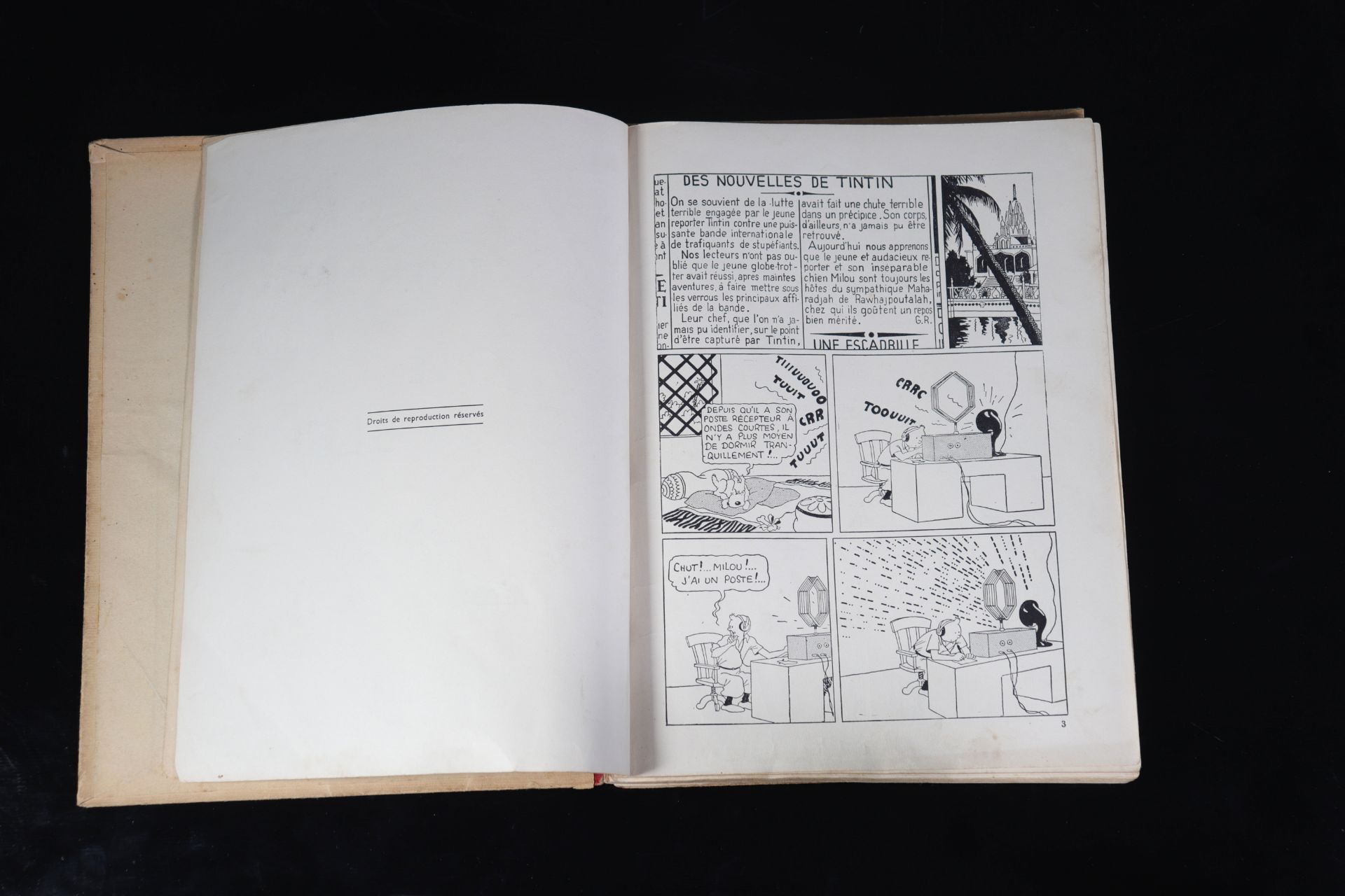 Tintin album from 1941 "The Blue Lotus" - Bild 4 aus 7