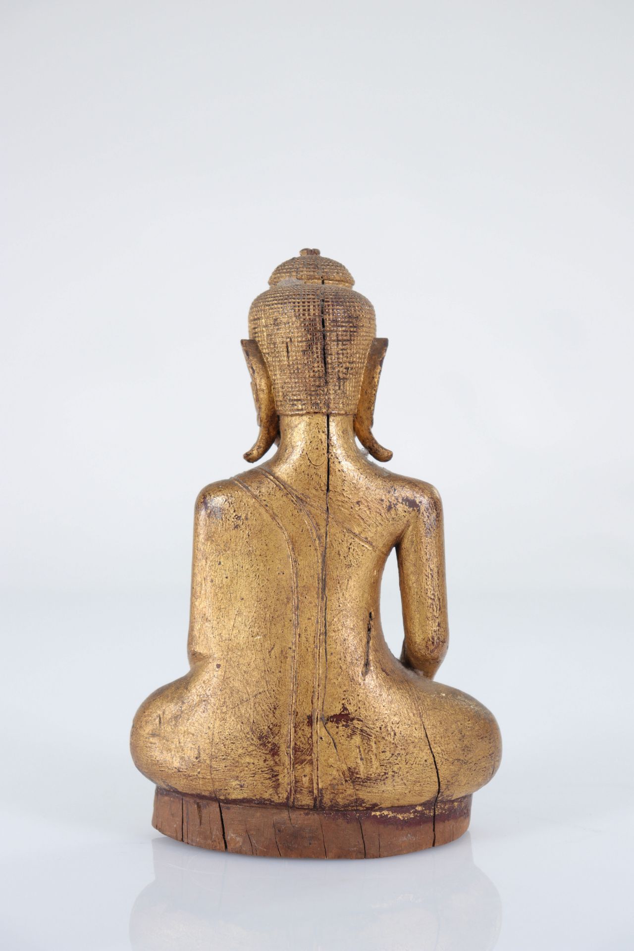 Thailand - wooden Buddha - 19th - Bild 4 aus 5