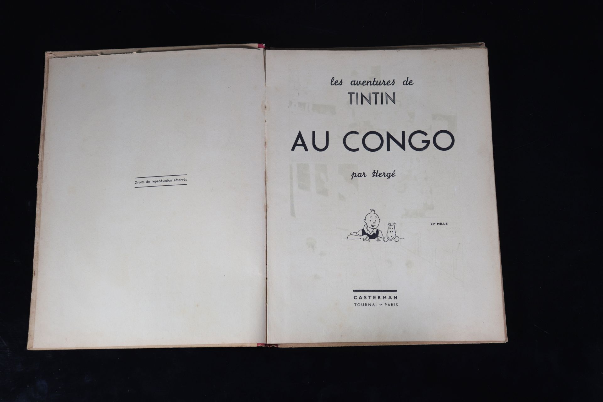 Tintin album reissue of 1941 "Tintin in the Congo" - Bild 2 aus 6