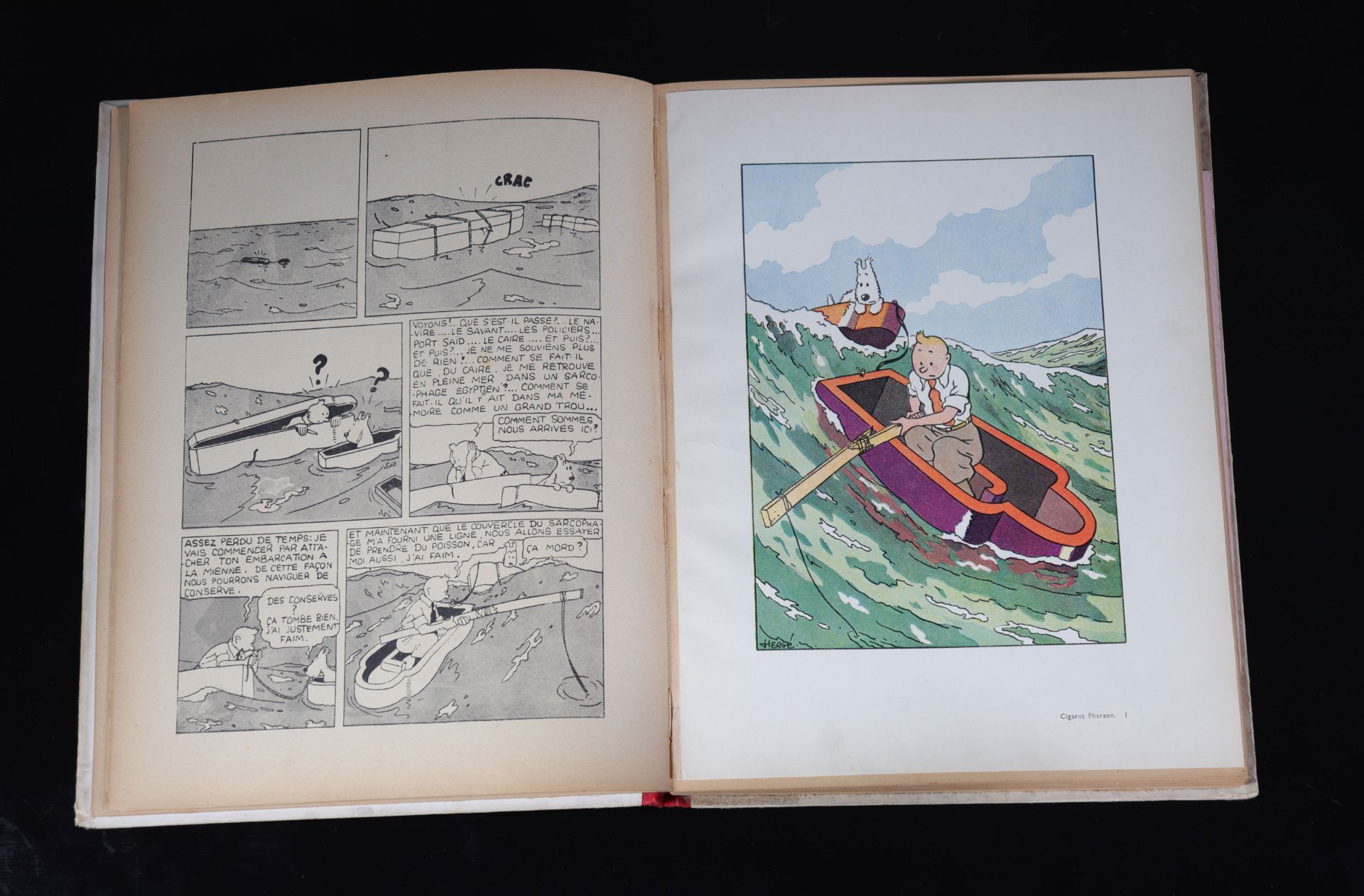 Tintin rare album first edition "cigars of the Pharaoh" from 1934 - Bild 10 aus 10