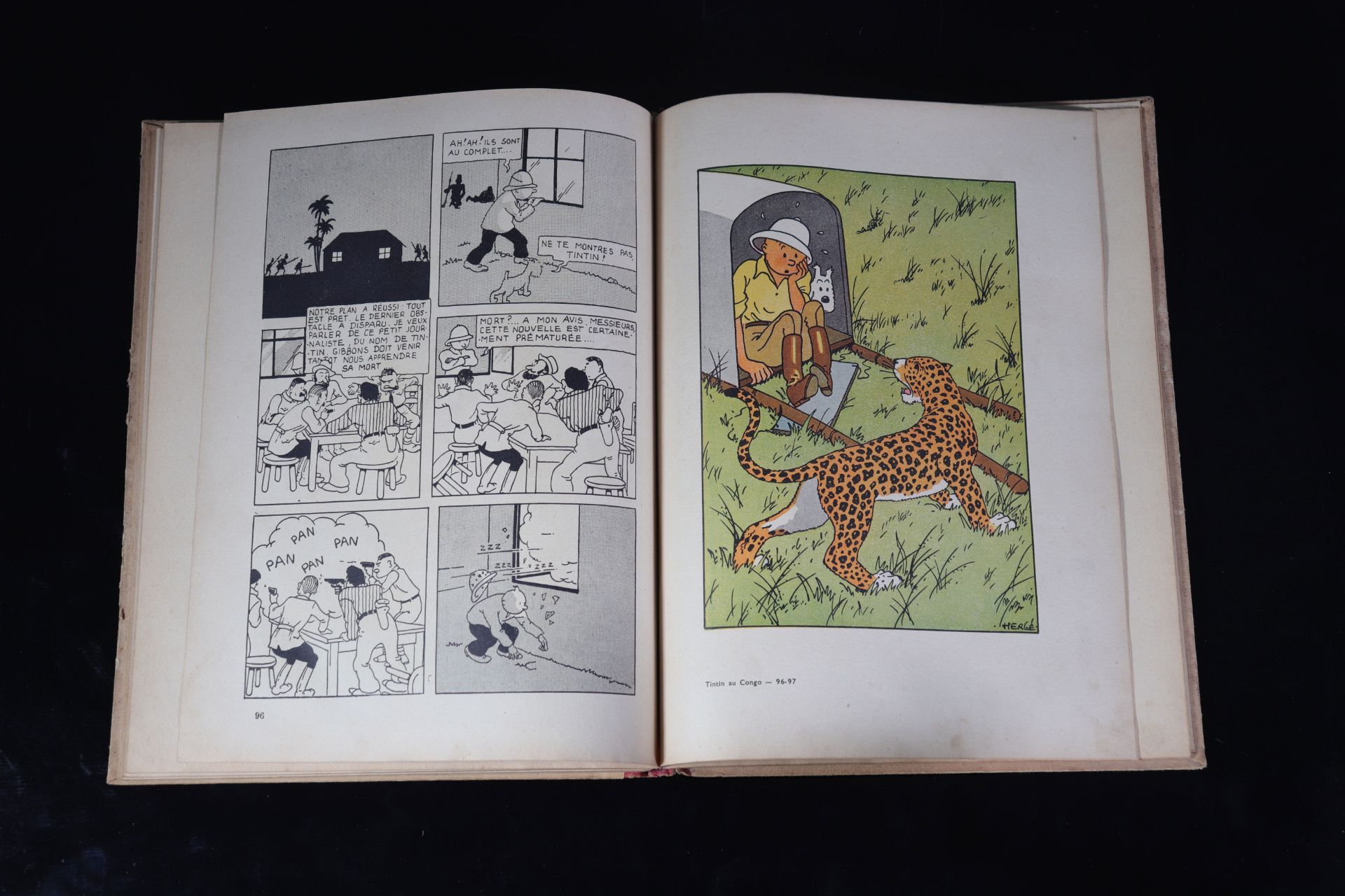 Tintin album reissue of 1941 "Tintin in the Congo" - Bild 5 aus 6