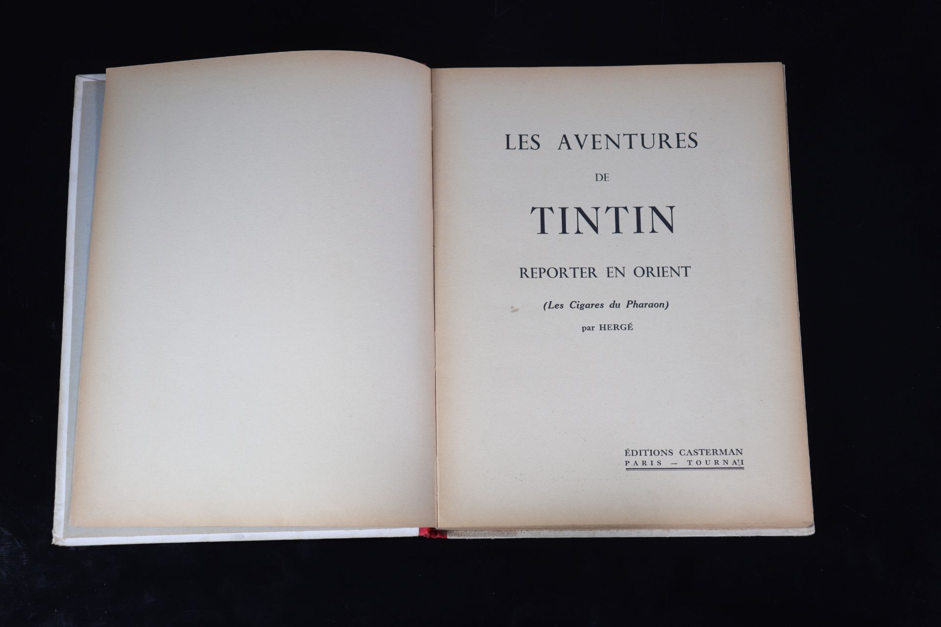 Tintin rare album first edition "cigars of the Pharaoh" from 1934 - Bild 4 aus 10