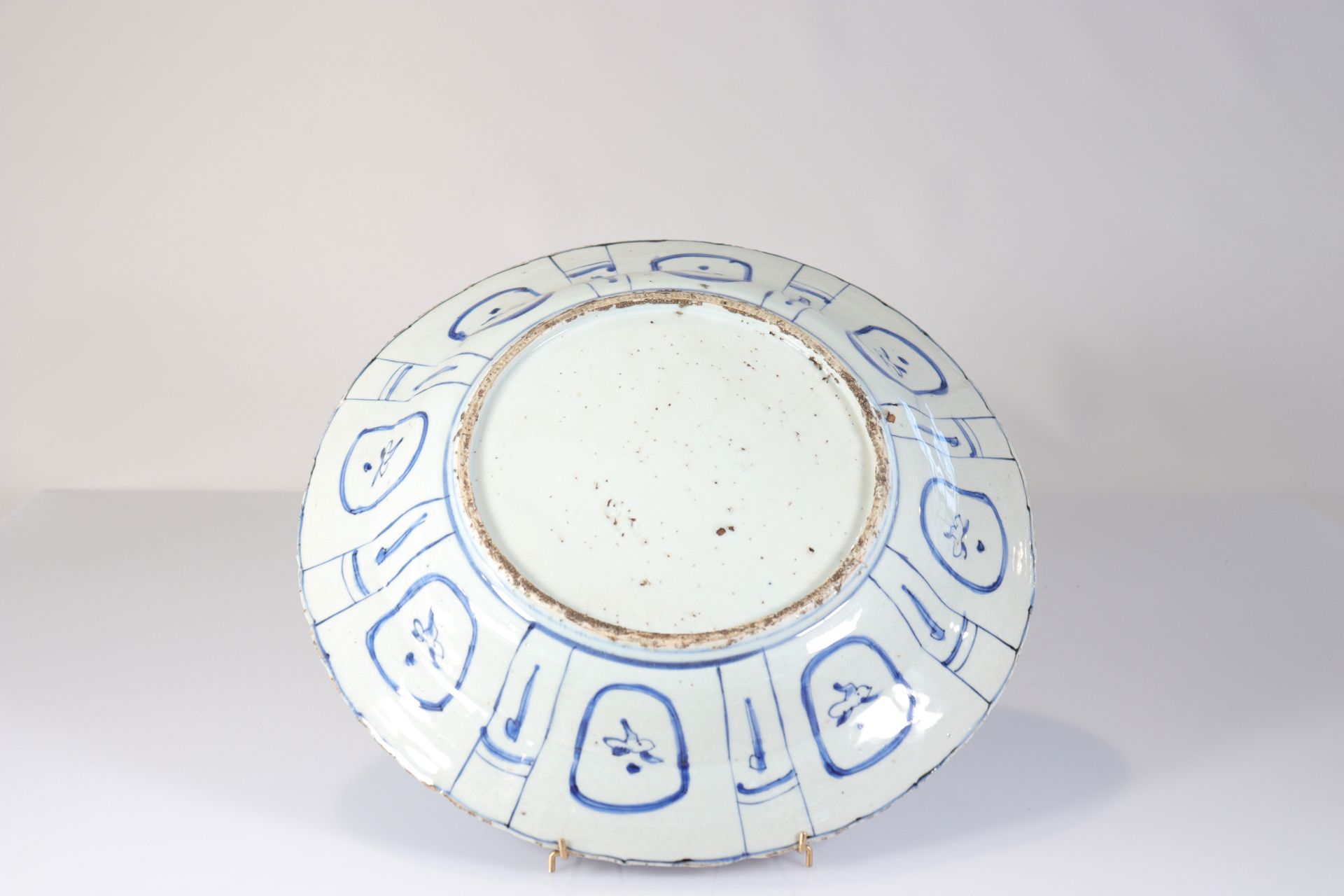 China dish white blue 16th time - Bild 2 aus 2