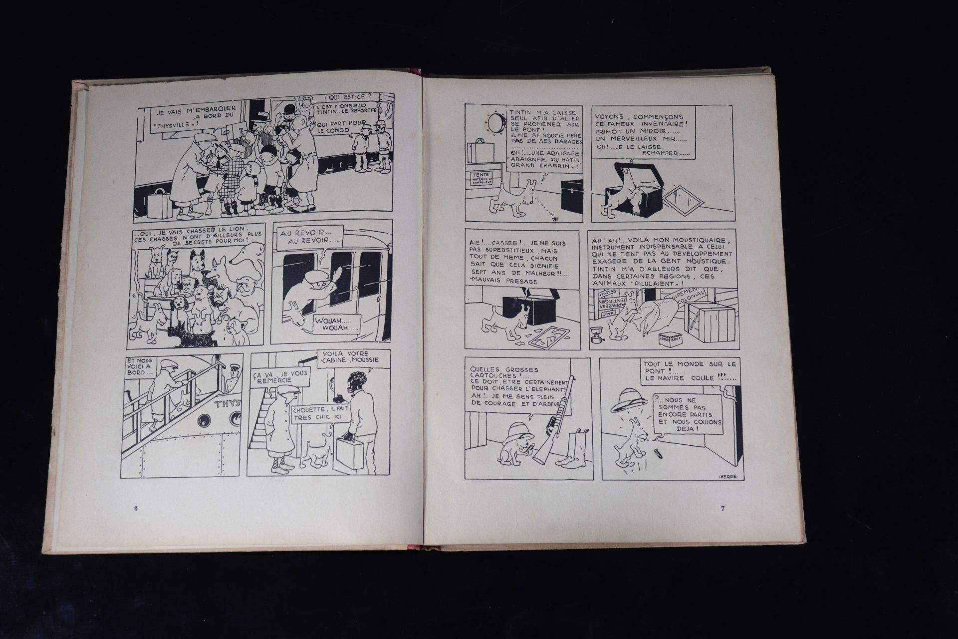 Tintin album reissue of 1941 "Tintin in the Congo" - Bild 3 aus 6