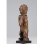 Rare Ngbaka statue, Nbaka of Congo anthropomorphic figure: Ex col: Berndt Helleberg Stockholm