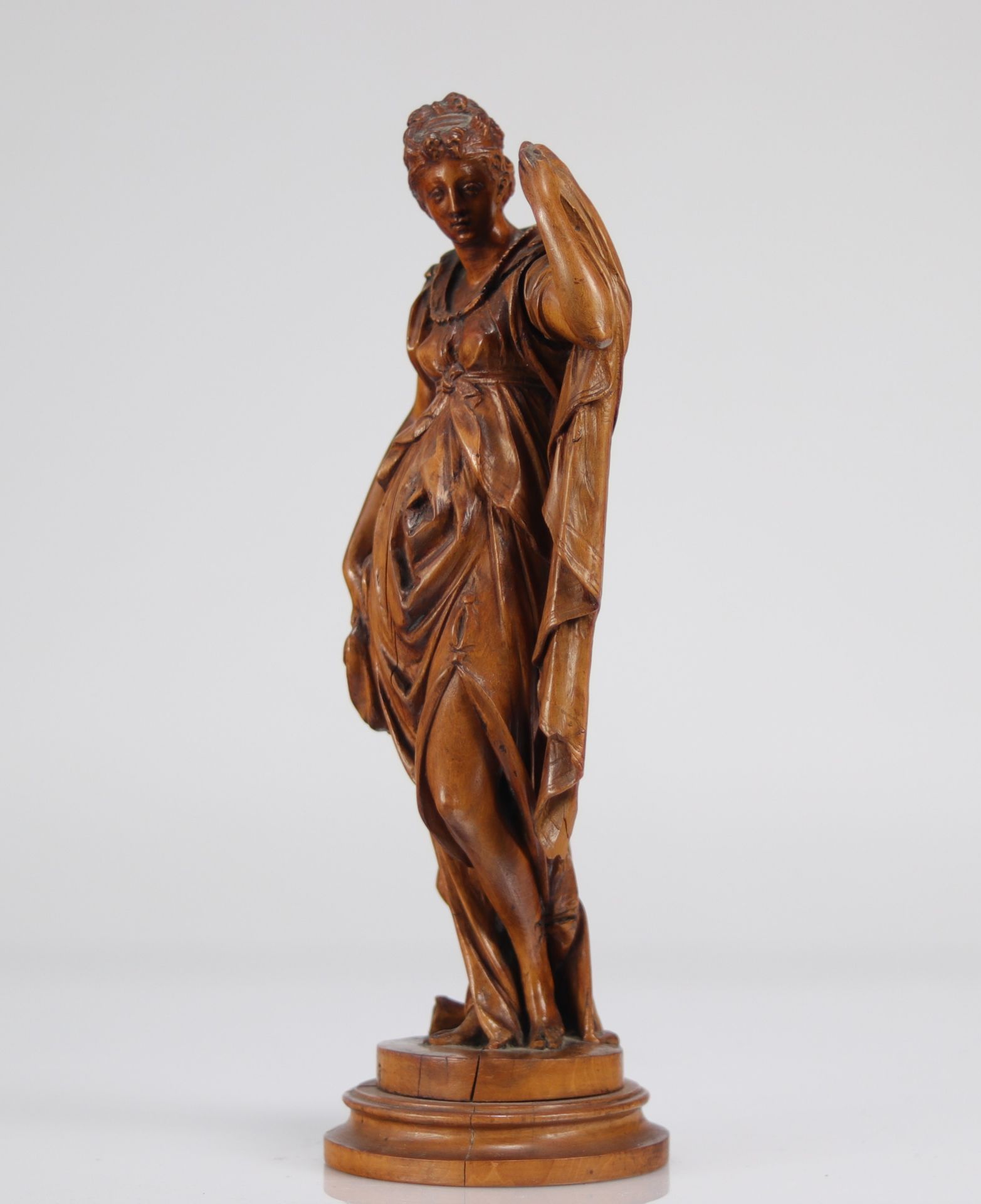 Beautiful boxwood sculpture "young woman" - Bild 2 aus 4