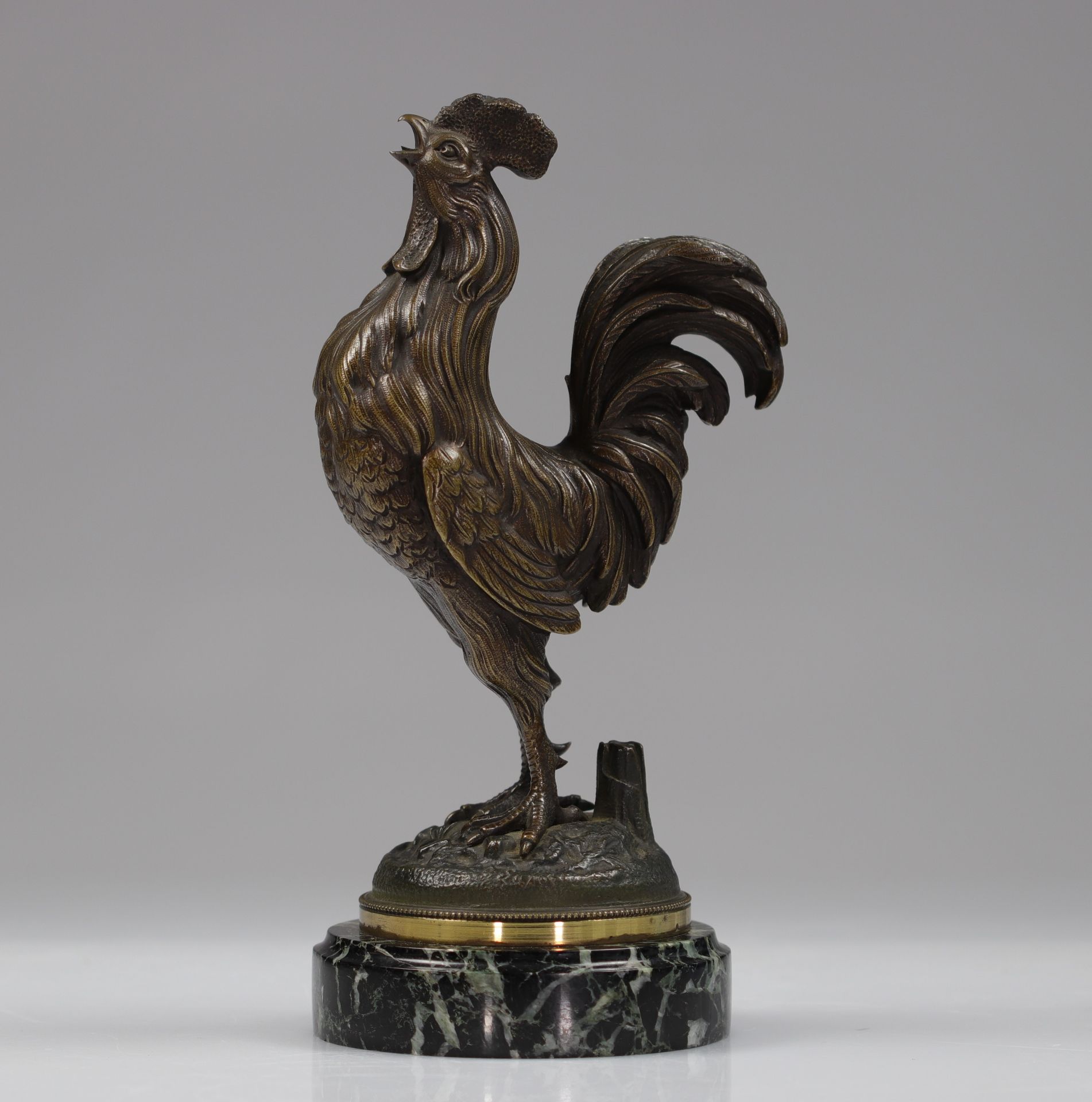 bronze rooster