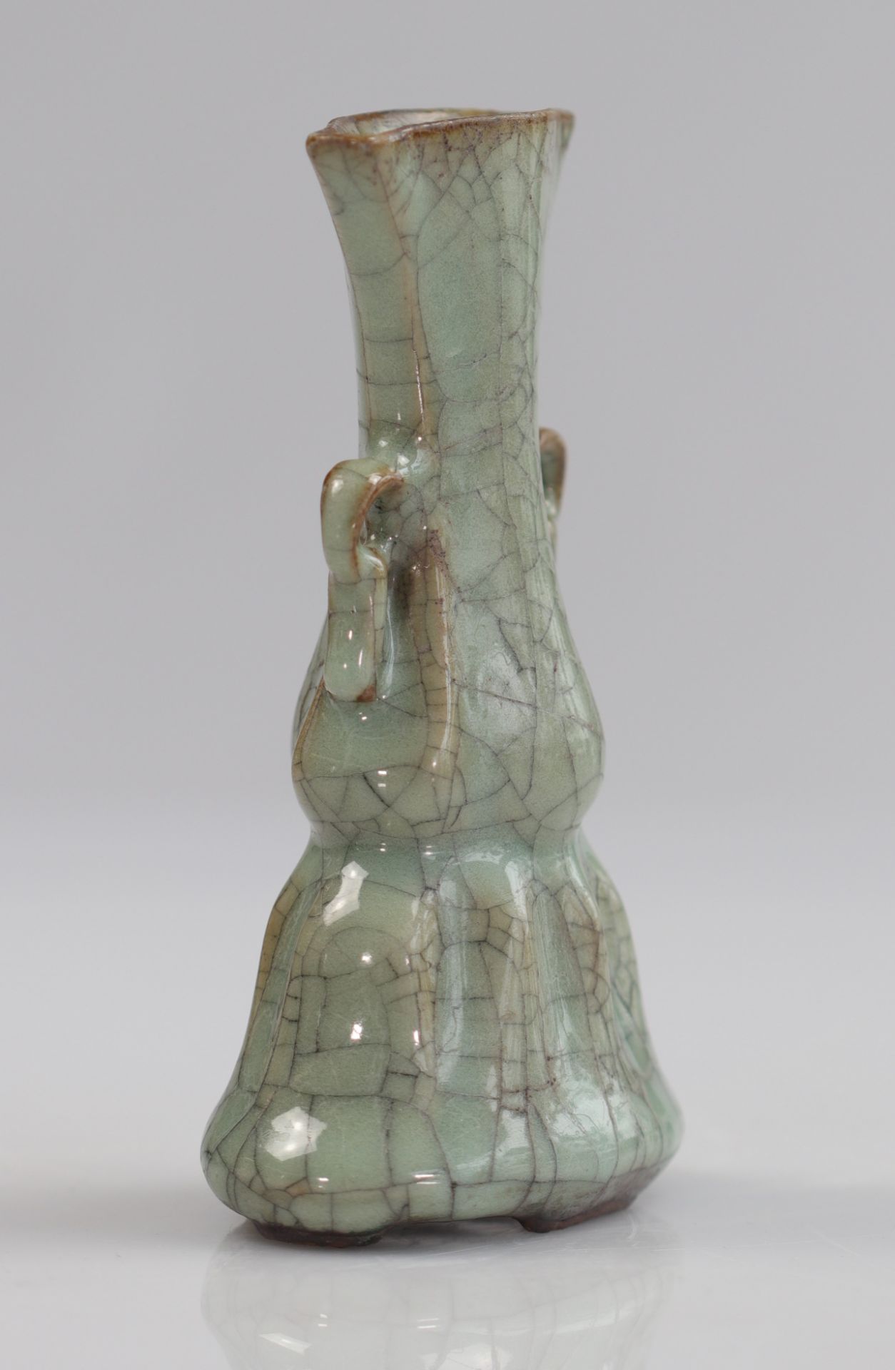 China Celadon vase, Qing period or earlier - Bild 3 aus 5