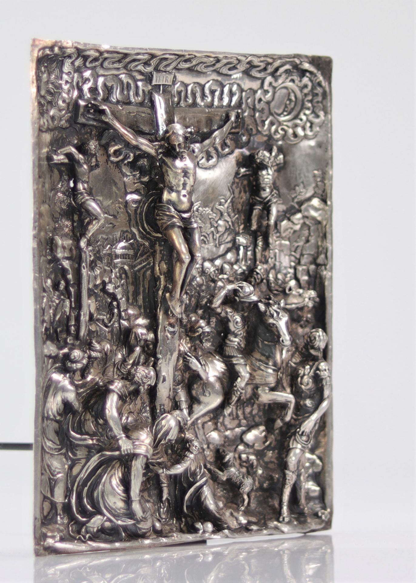 Exceptional 17th century silver crucifixion scene - Bild 2 aus 6