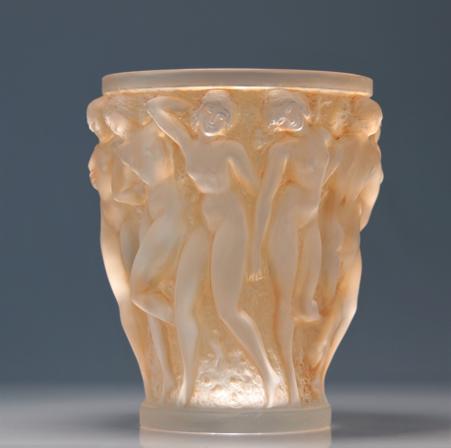 Rene LALIQUE (1860-1945) "â€…Bacchantesâ€…" patinated vase - Bild 2 aus 8