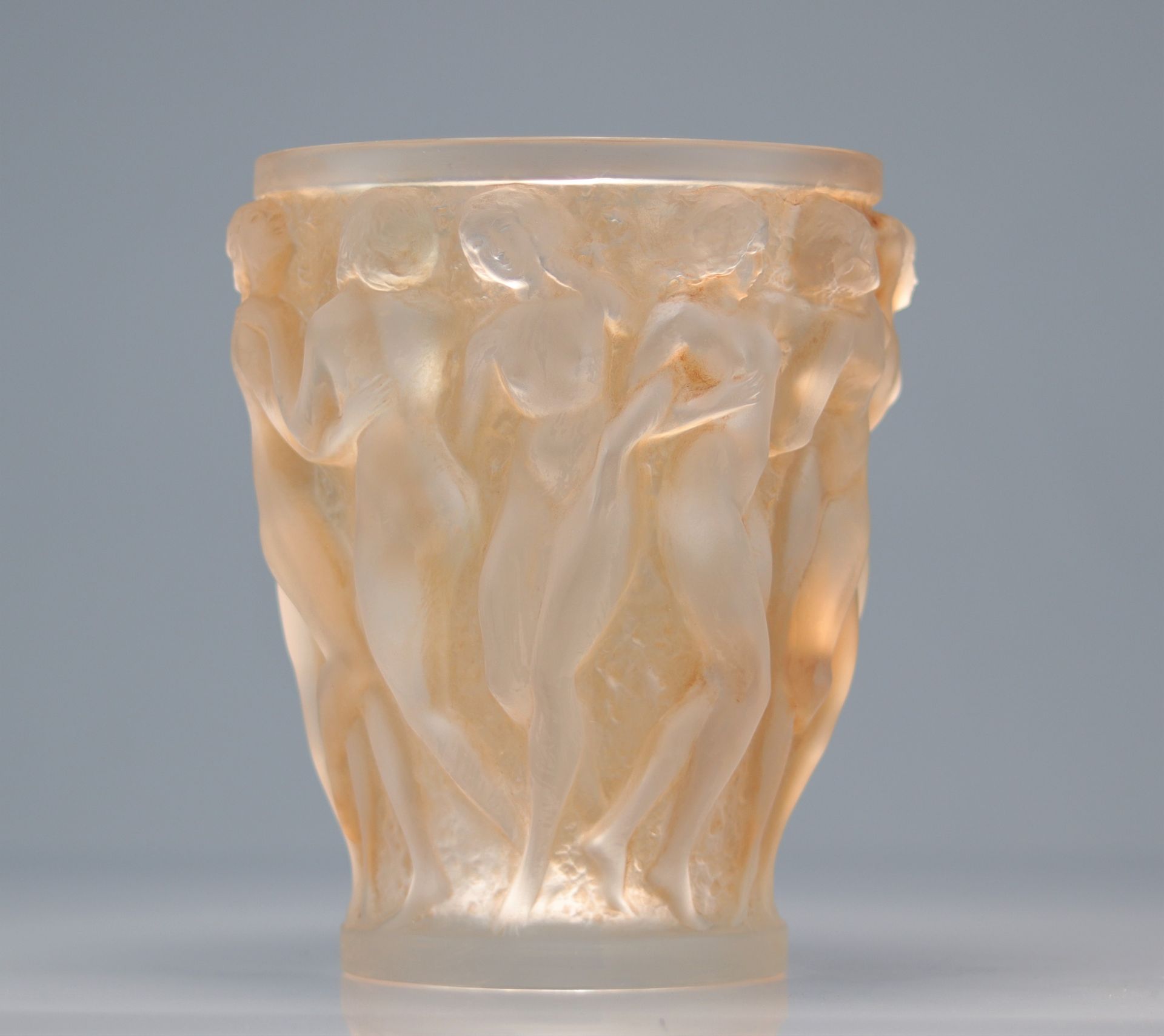 Rene LALIQUE (1860-1945) "â€…Bacchantesâ€…" patinated vase - Bild 5 aus 8