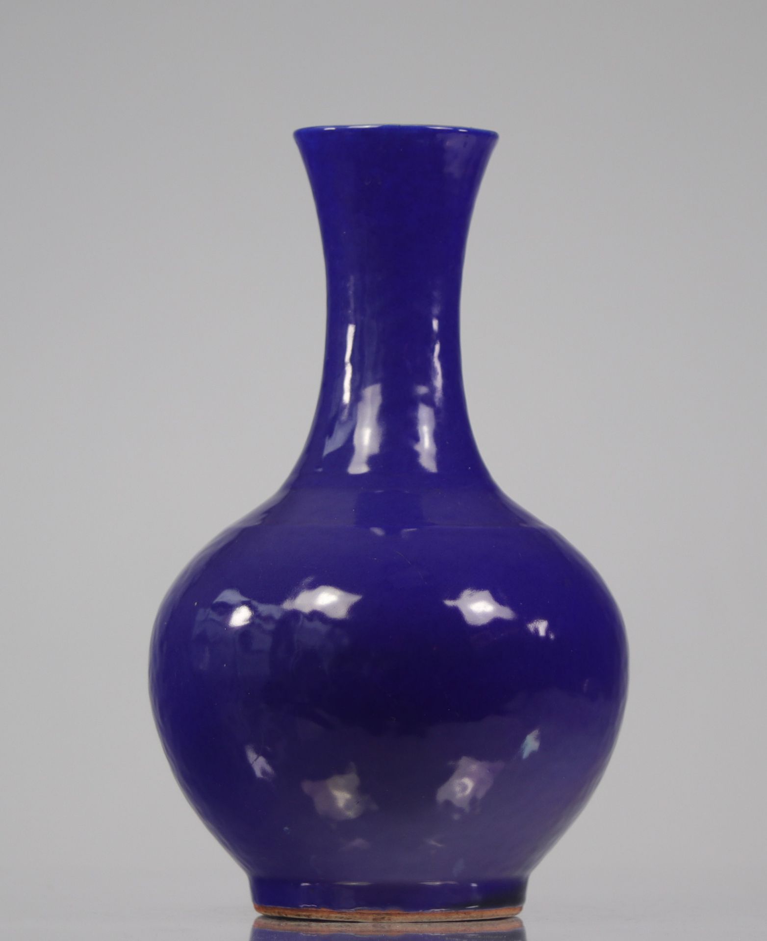 Qing Period Blue Monochrome Vase