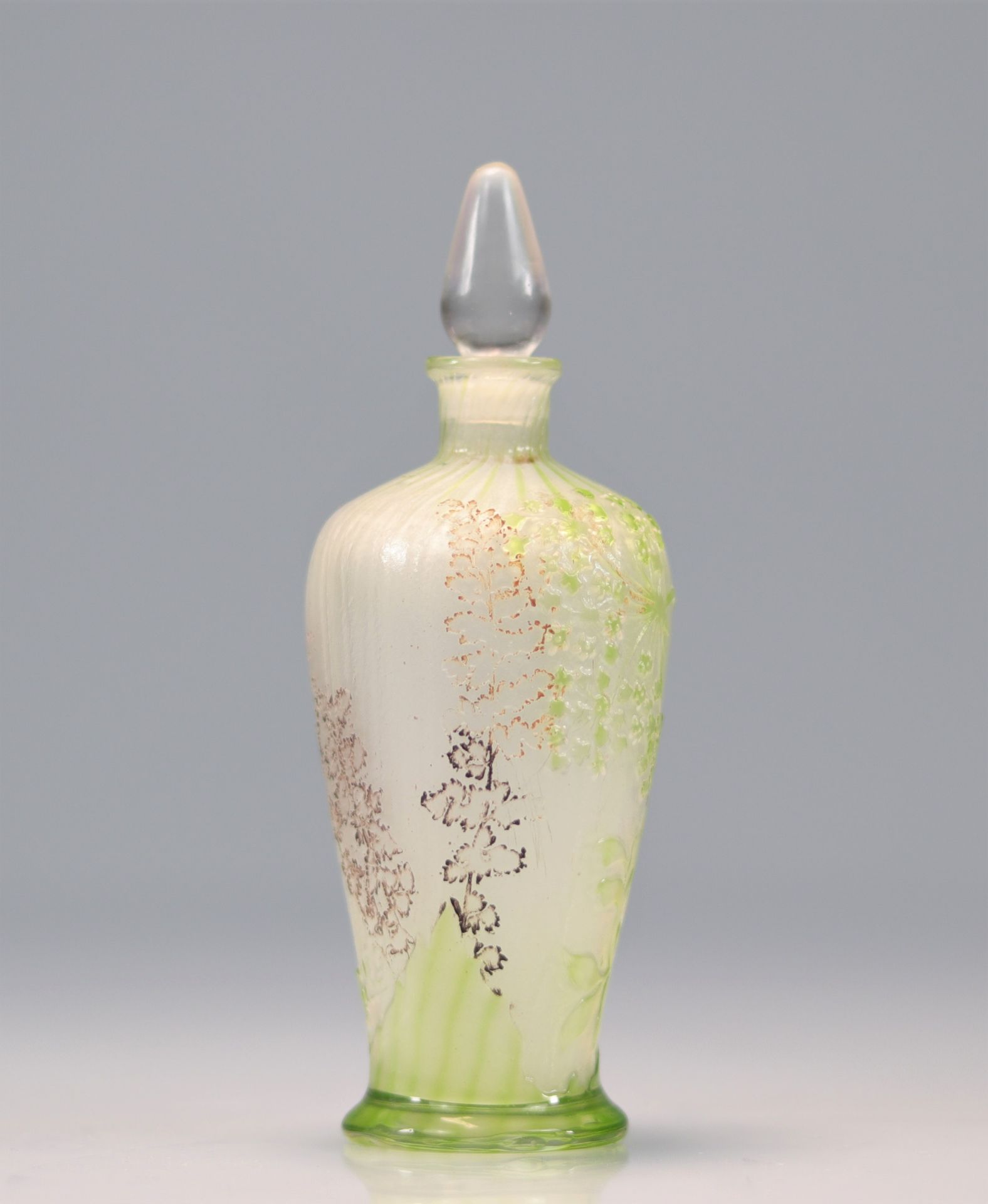 Emile Galle bottle decorated with flowers - Bild 3 aus 7