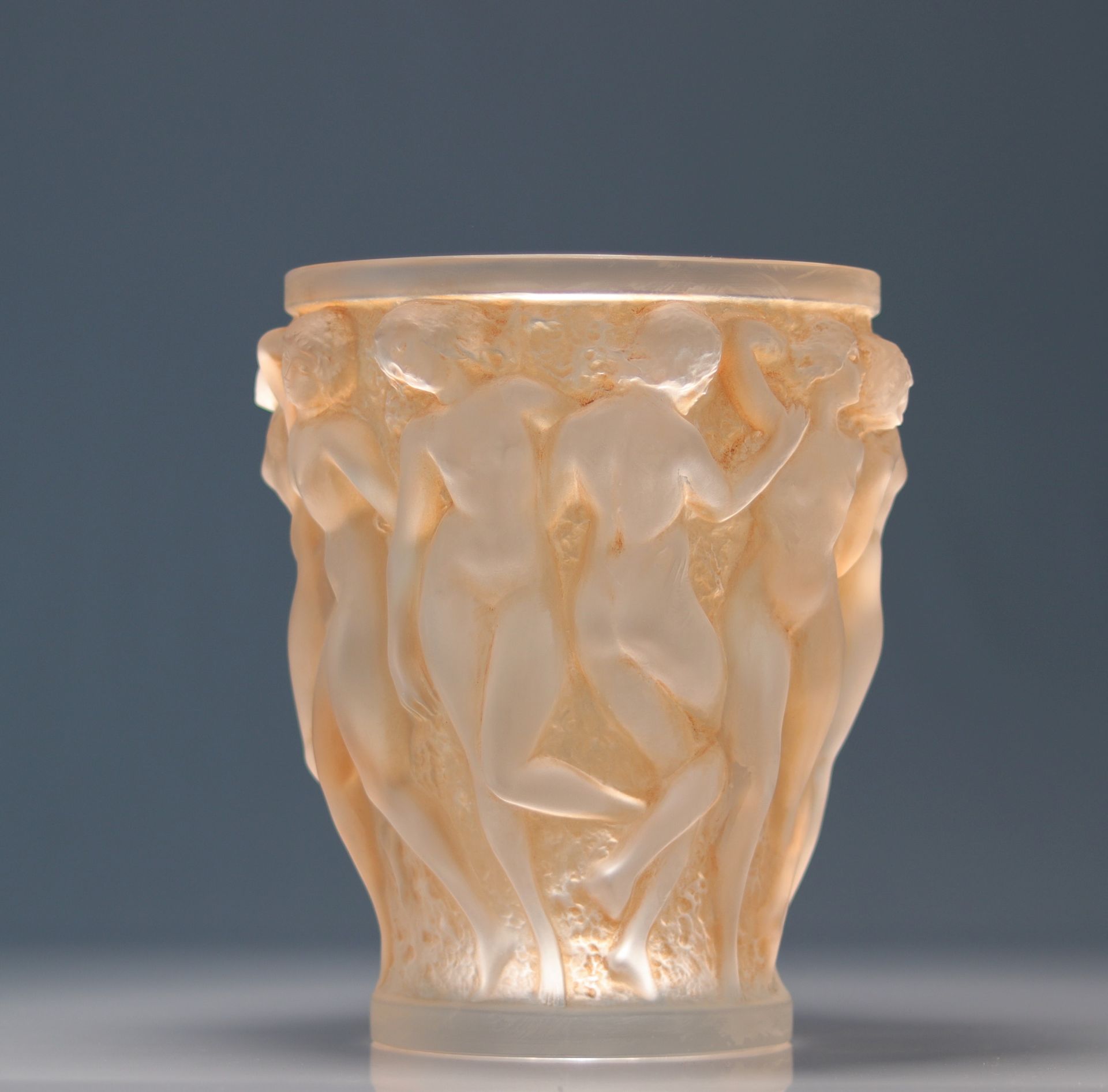 Rene LALIQUE (1860-1945) "â€…Bacchantesâ€…" patinated vase - Bild 3 aus 8