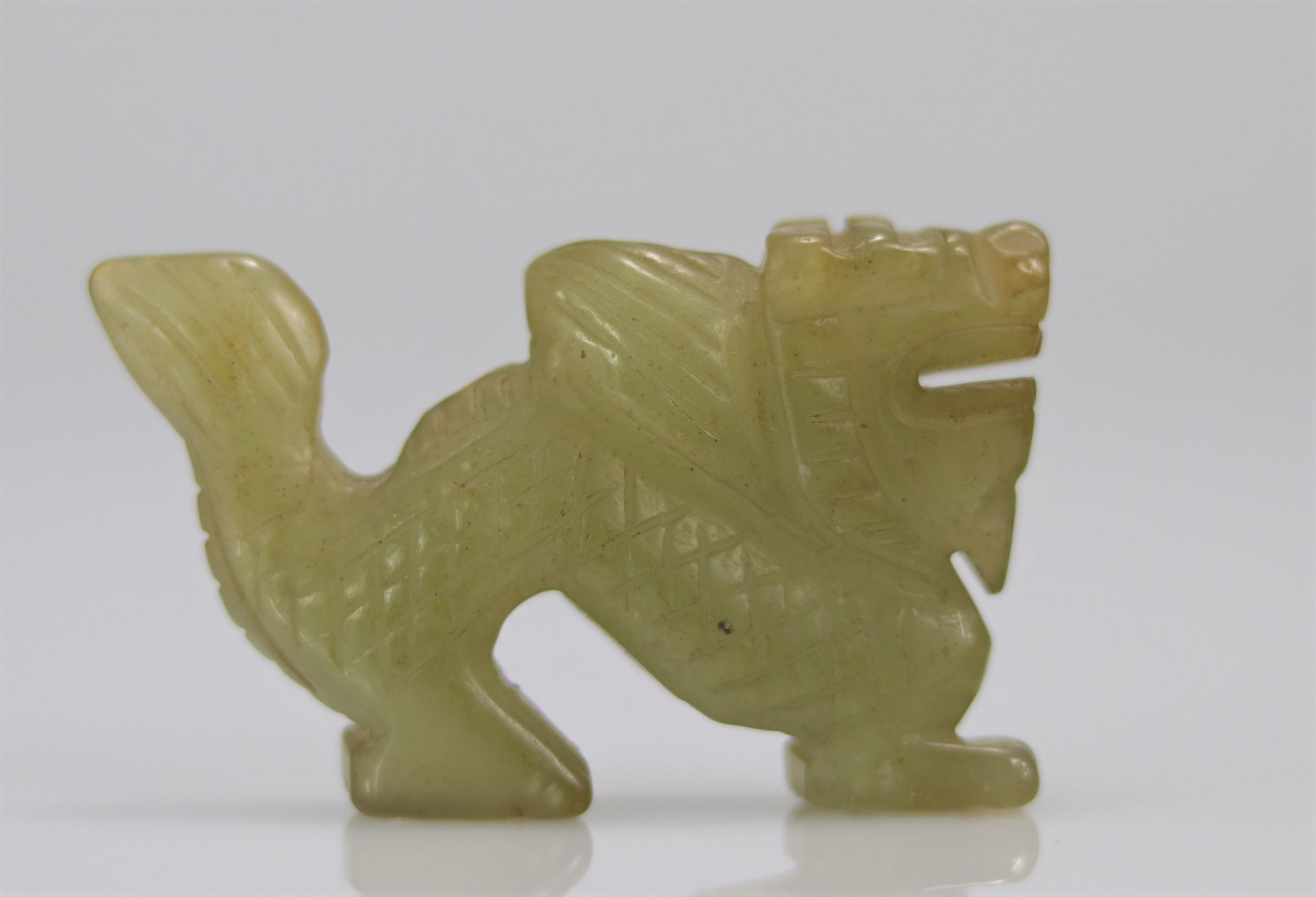 Green jade lion - Bild 2 aus 2