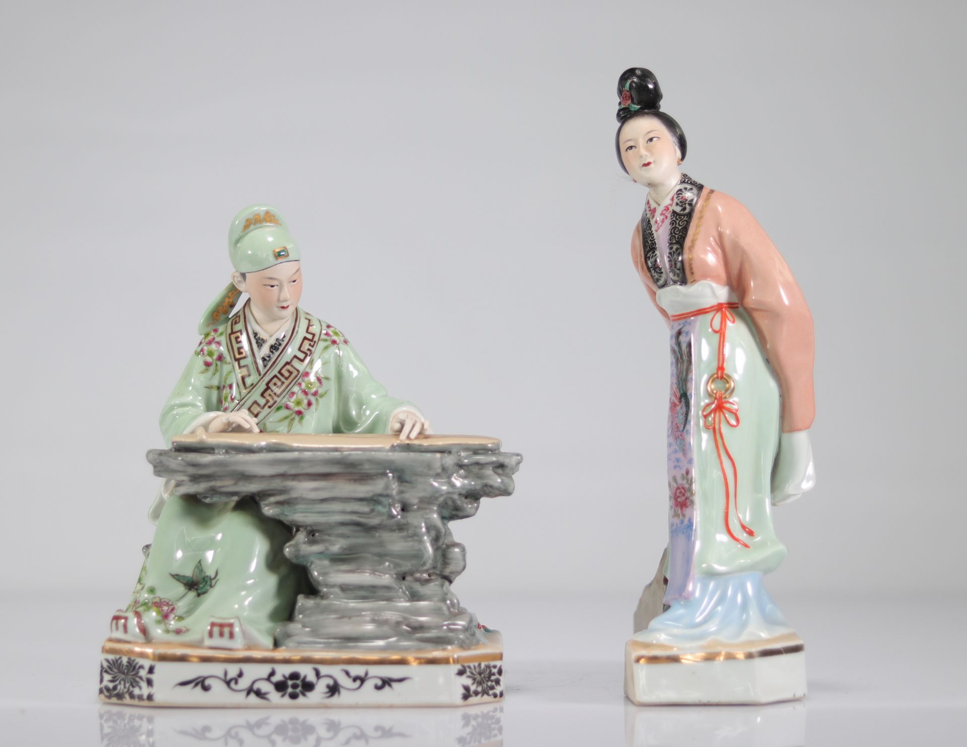 China porcelain in two parts - Bild 2 aus 3