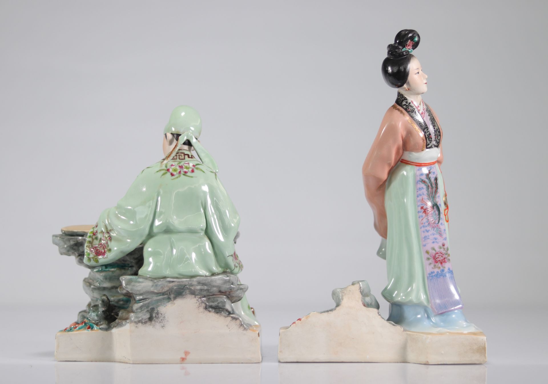 China porcelain in two parts - Image 3 of 3