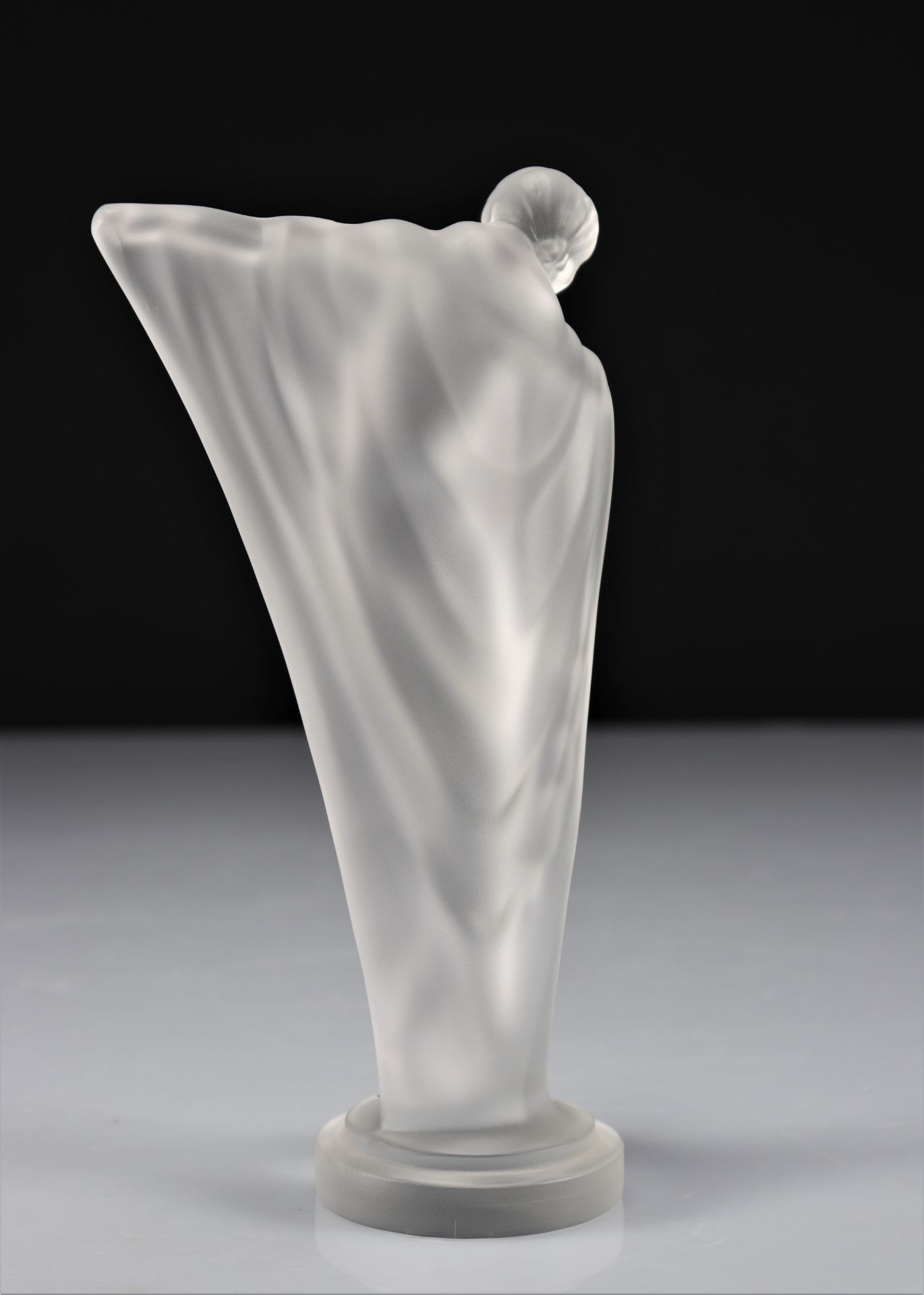 Sevre crystal statuette - Image 2 of 3