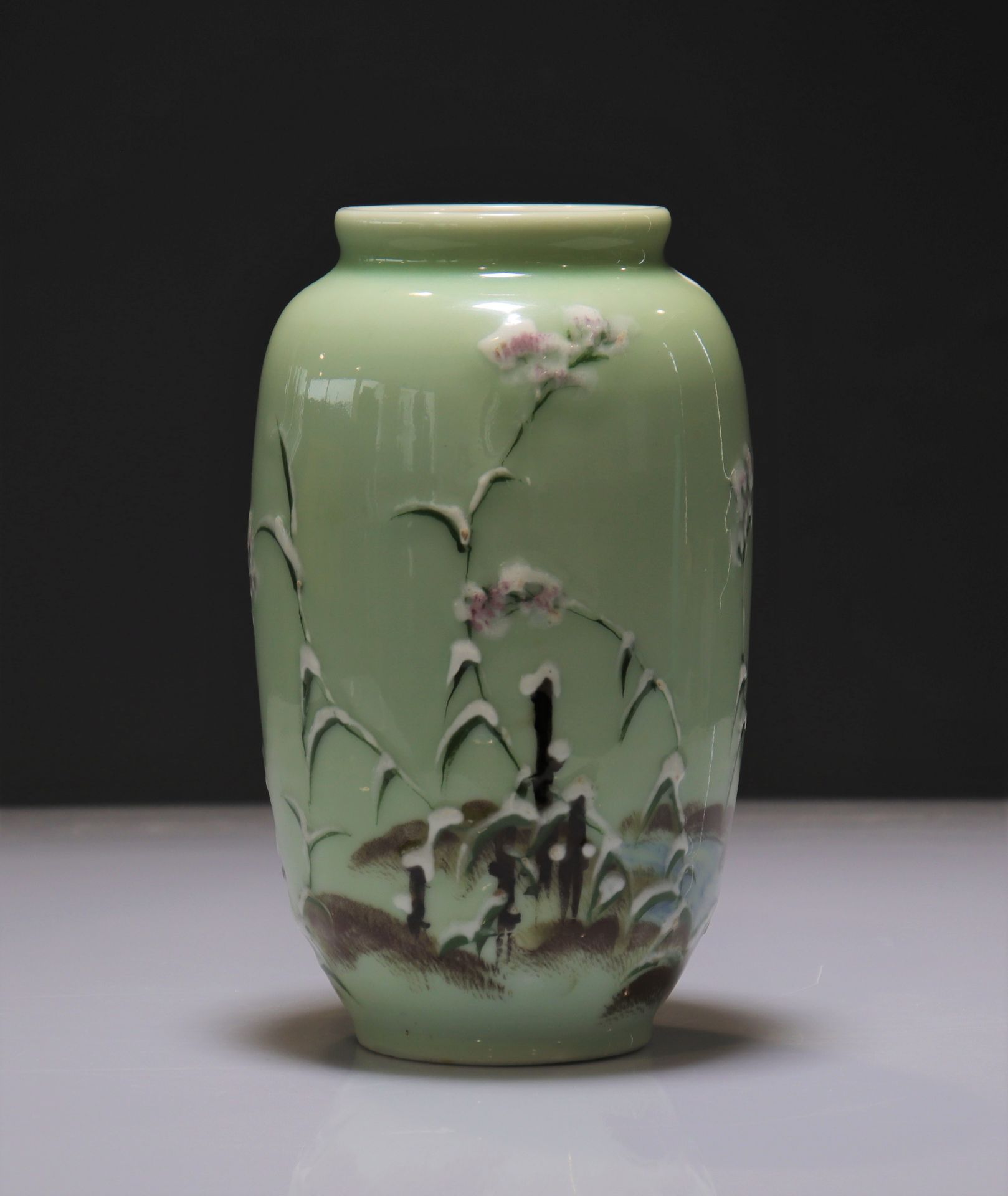 Japanese porcelain vase - Image 2 of 3