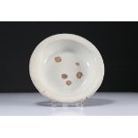 Crackled celadon china porcelain plate