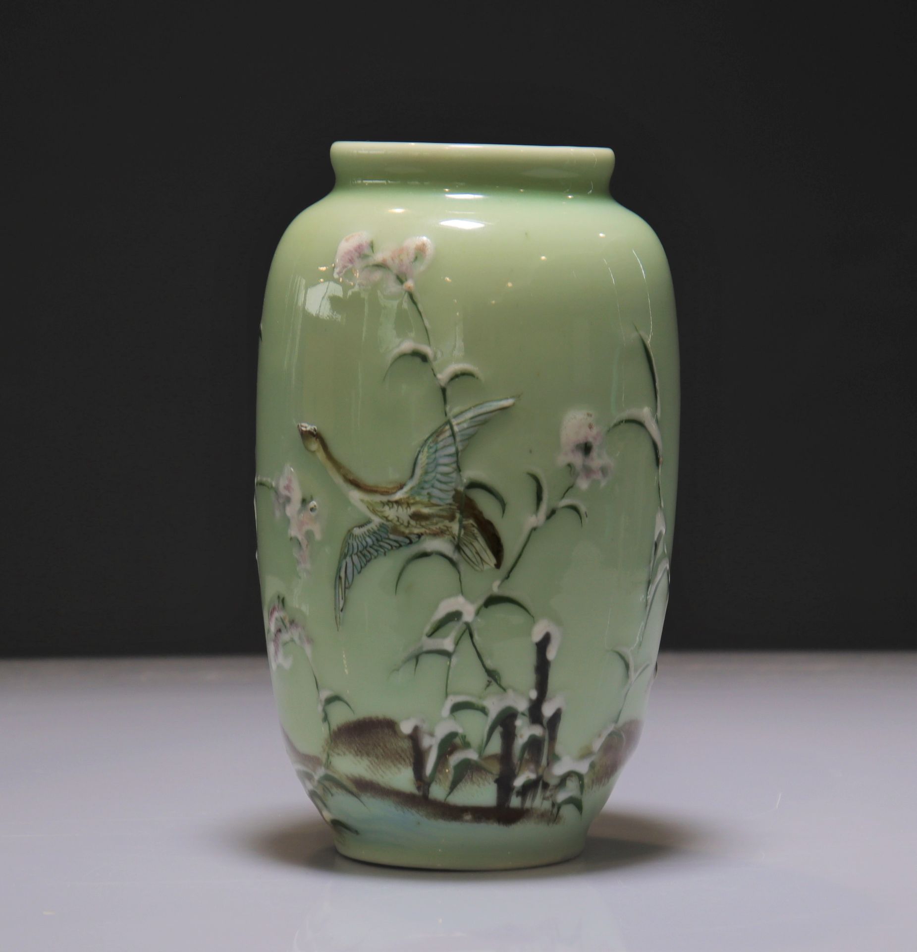 Japanese porcelain vase - Image 3 of 3