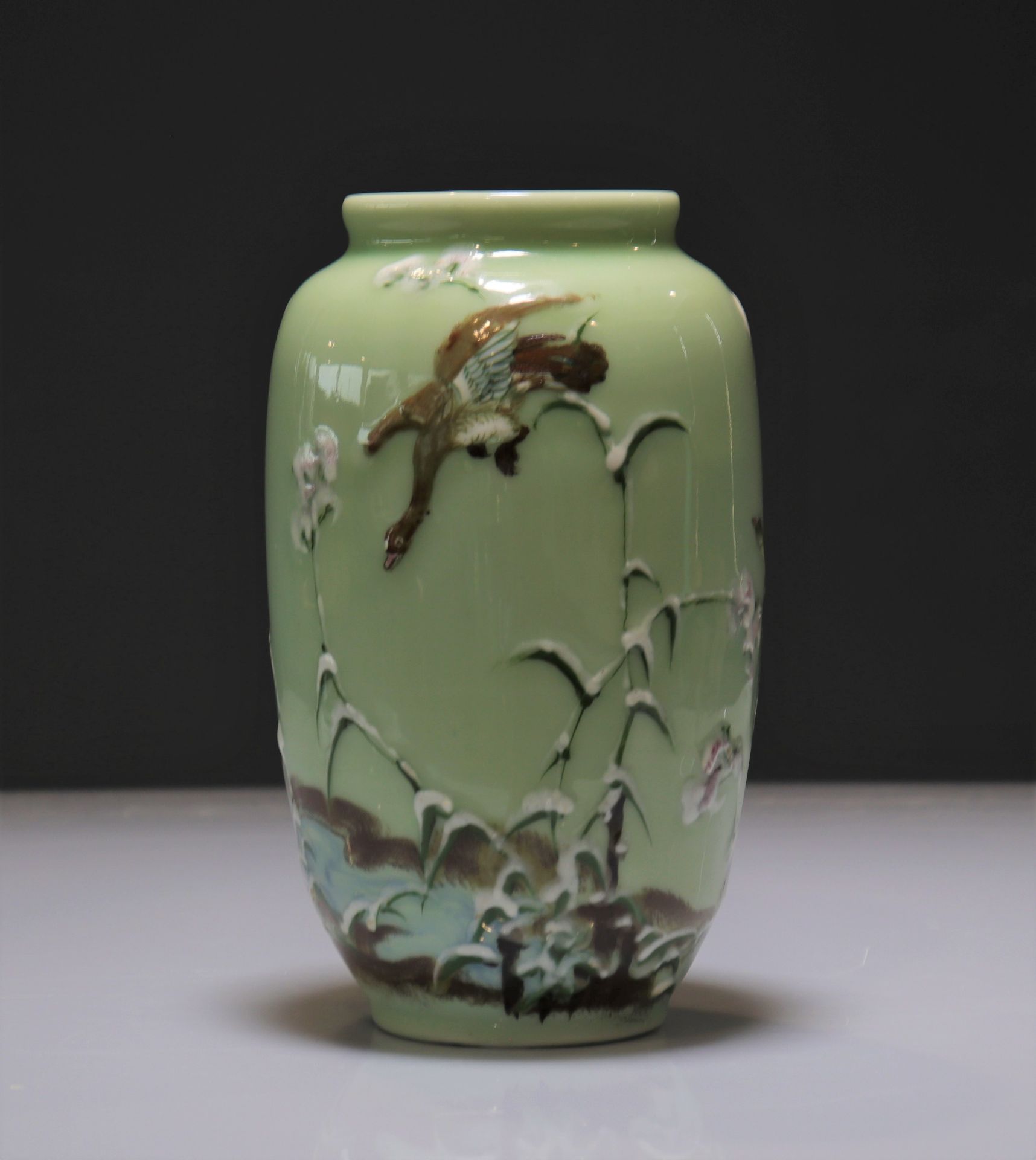 Japanese porcelain vase