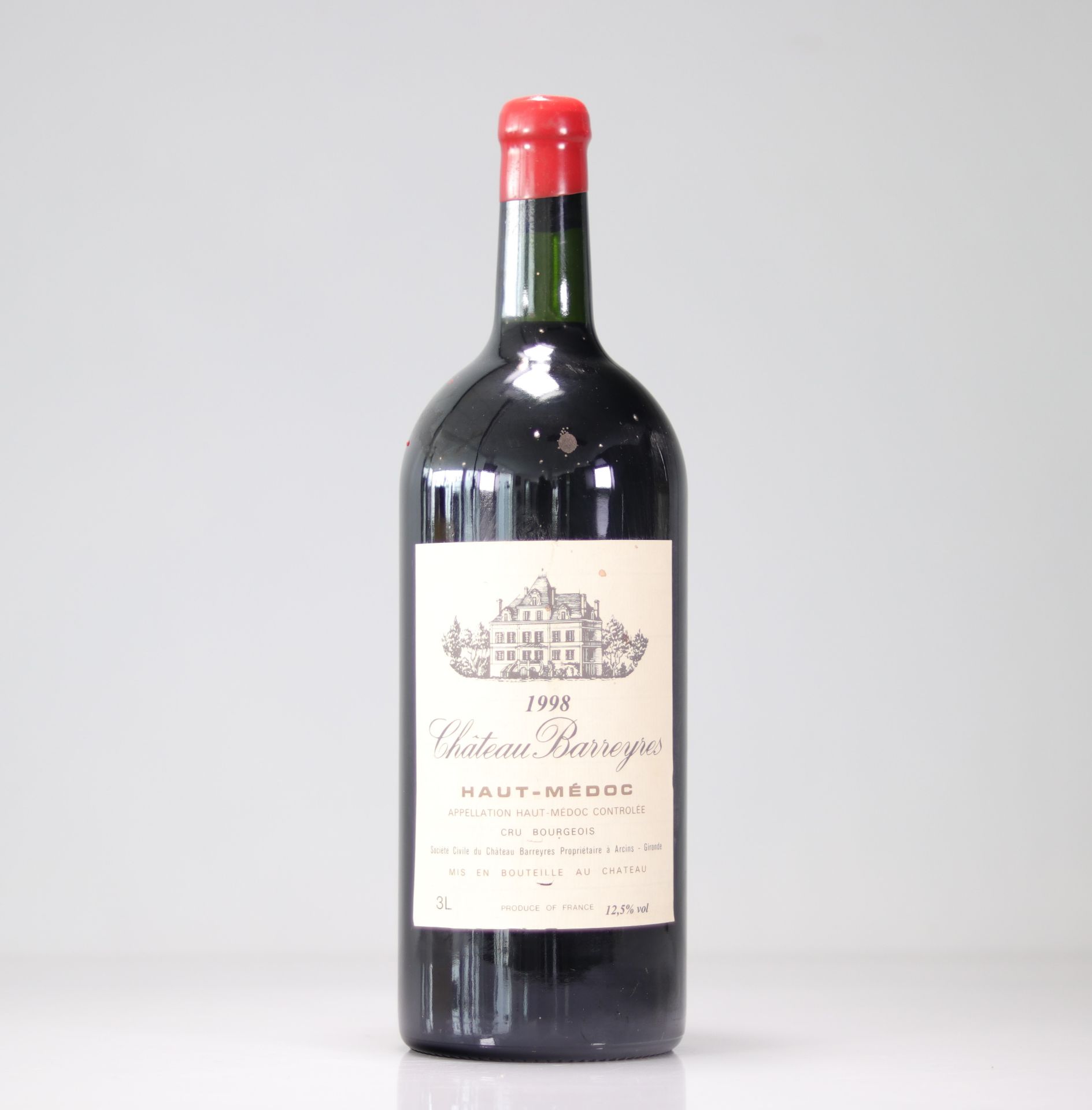 Magnum 3 liters Chateau Barreyres (Haut-Medoc) 1998