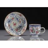 Chinese porcelain cup and saucer