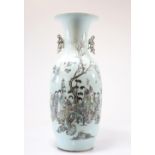 Chinese porcelain vase decorated with women