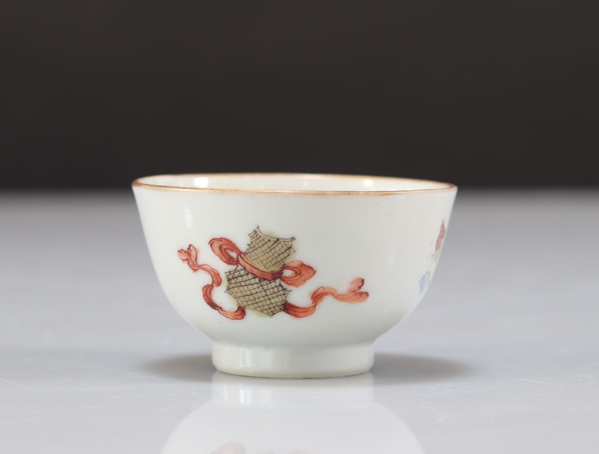 Set of 7 small Chinese porcelain bowls - Image 28 of 29