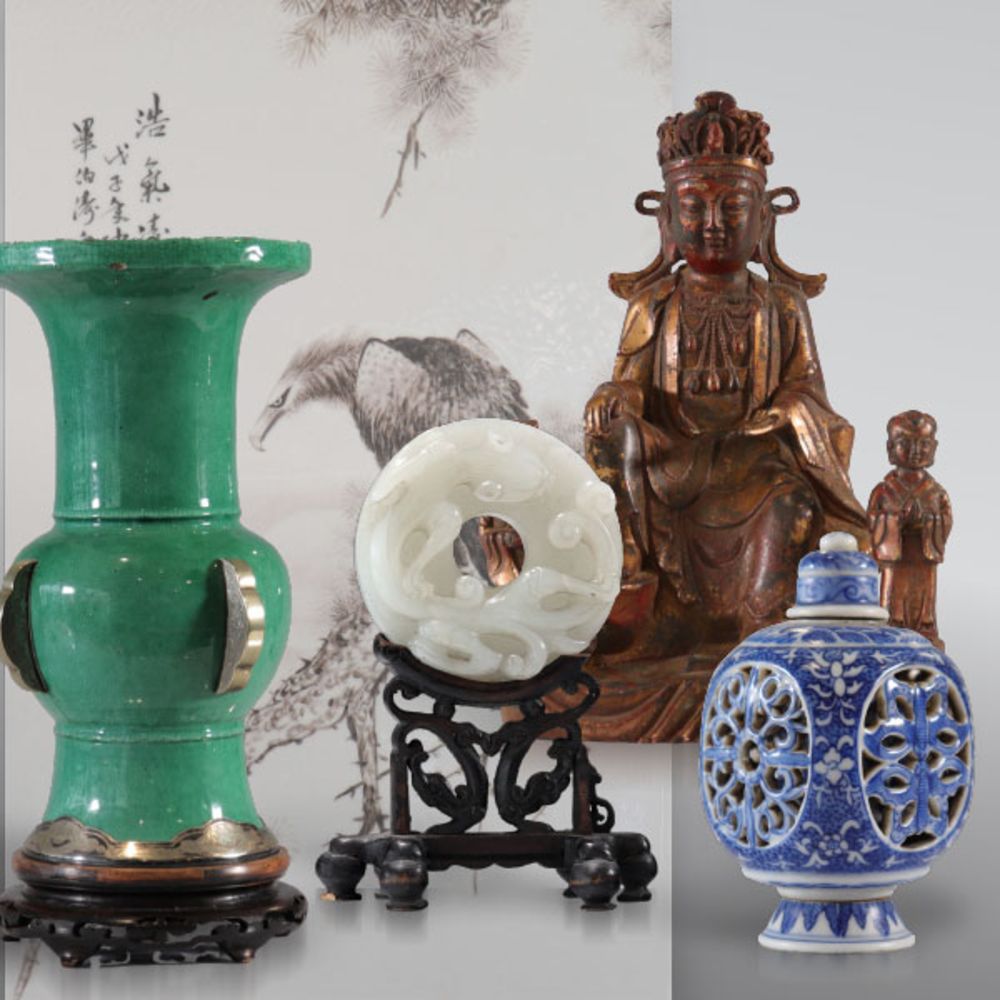 Asian Art: Porcelains, Jades and bronzes
