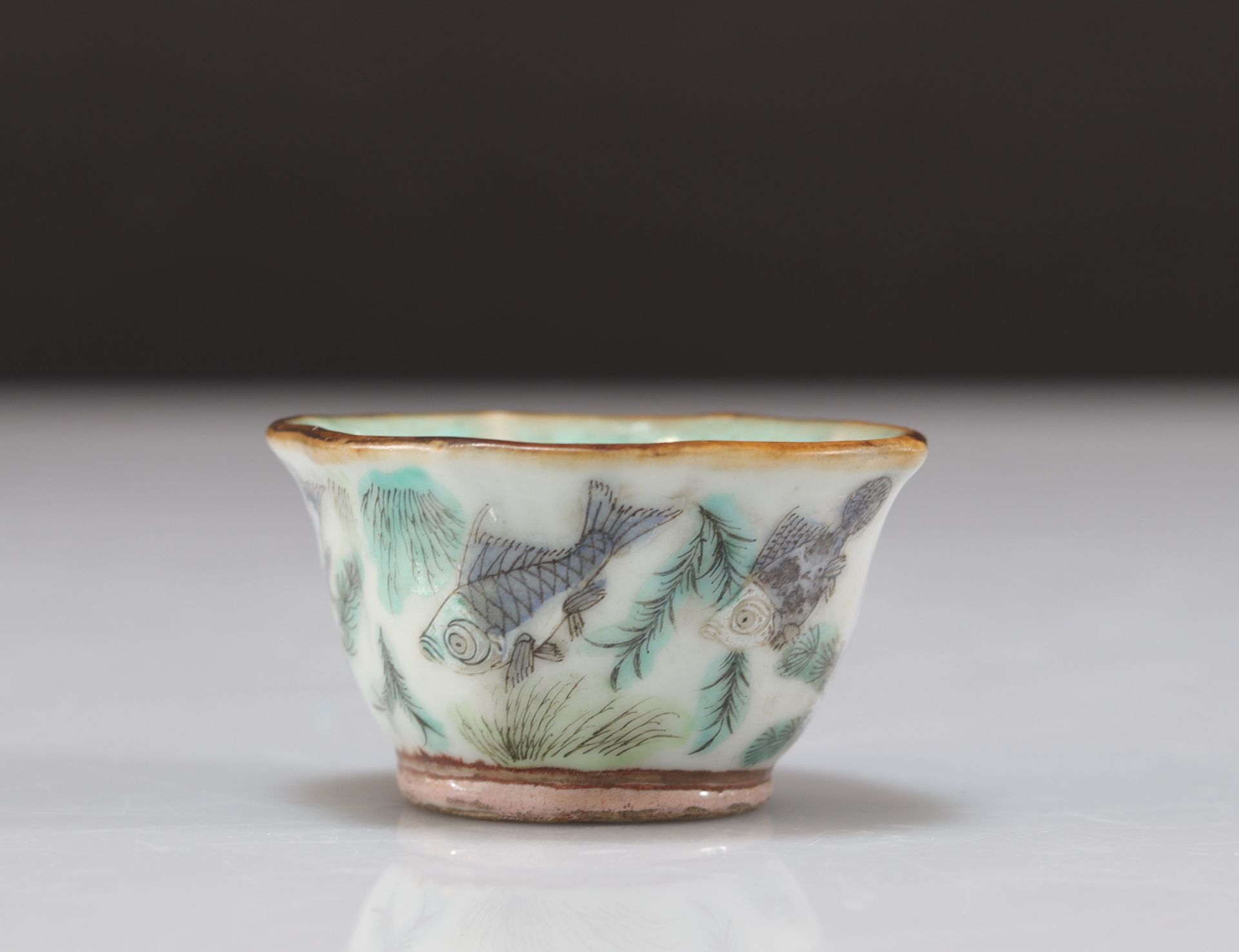 Qing period famille rose porcelain bowl - Bild 9 aus 11
