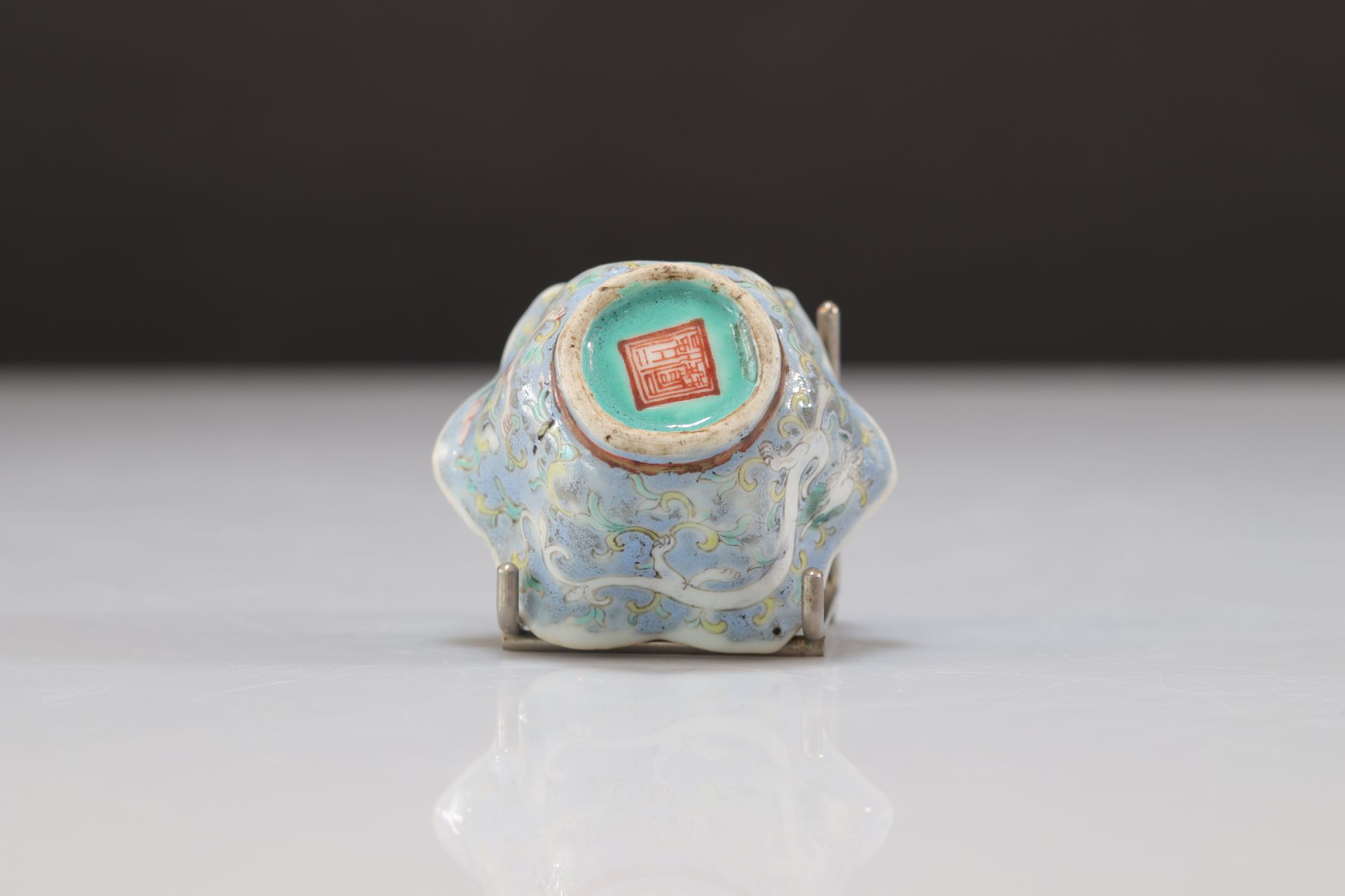 Qing period famille rose porcelain bowl - Bild 4 aus 11