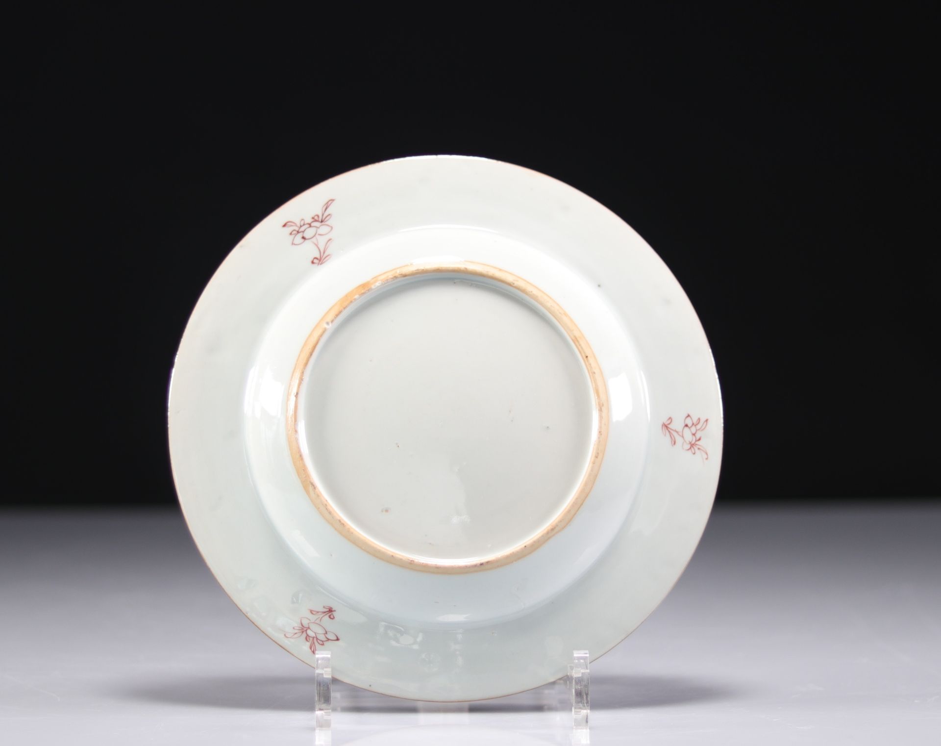 18th century porcelain plate - Bild 2 aus 2