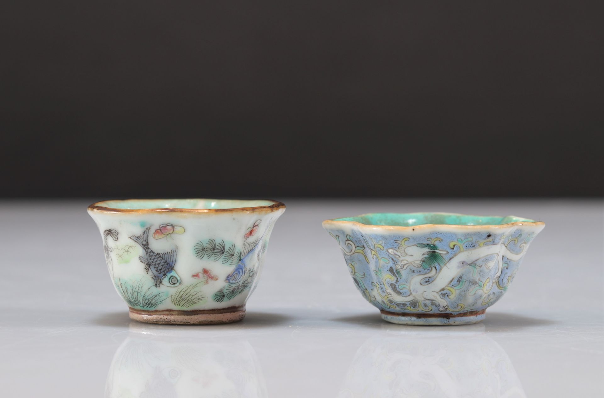 Qing period famille rose porcelain bowl