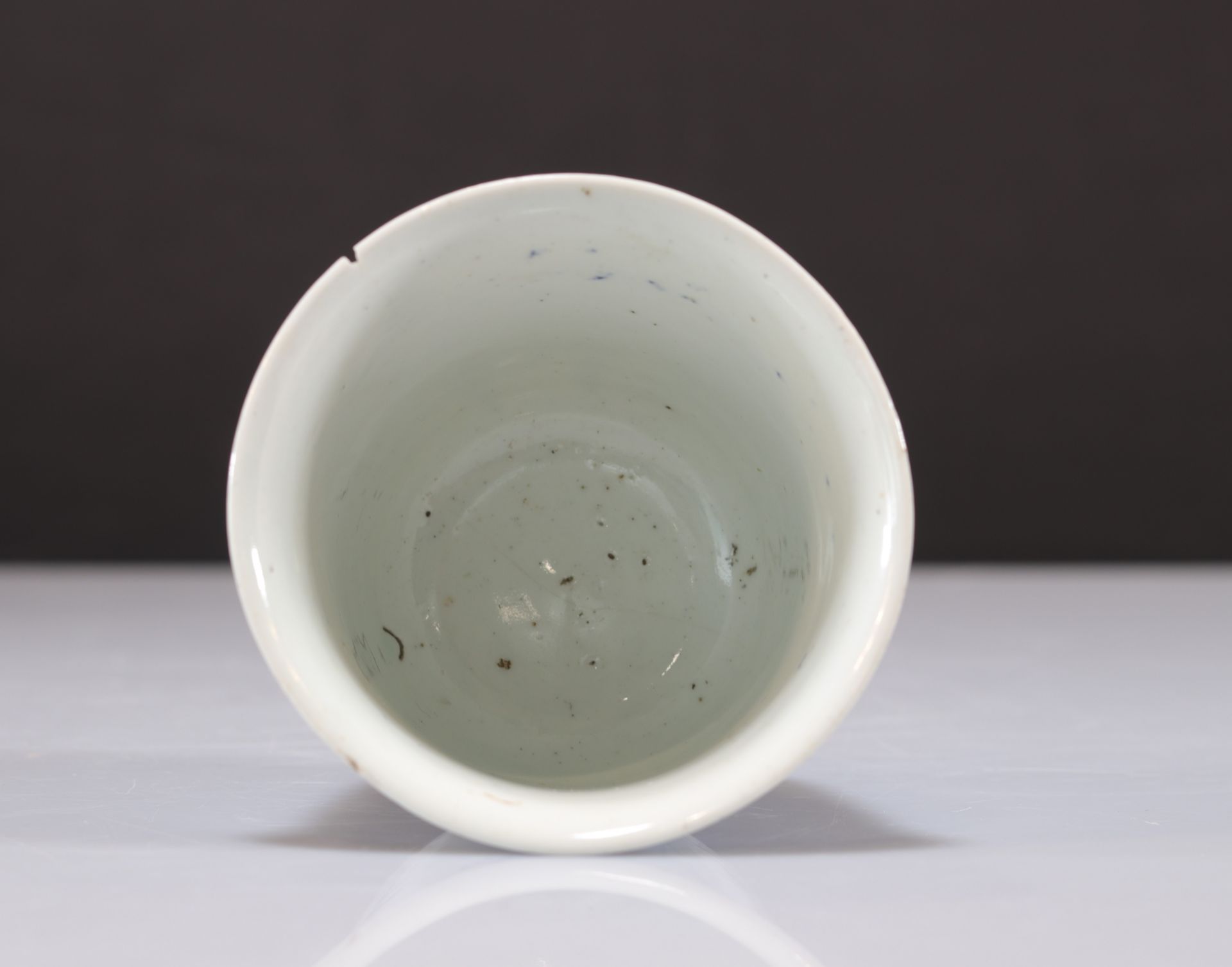 Chinese porcelain white blue brand Kangxi - Image 5 of 6